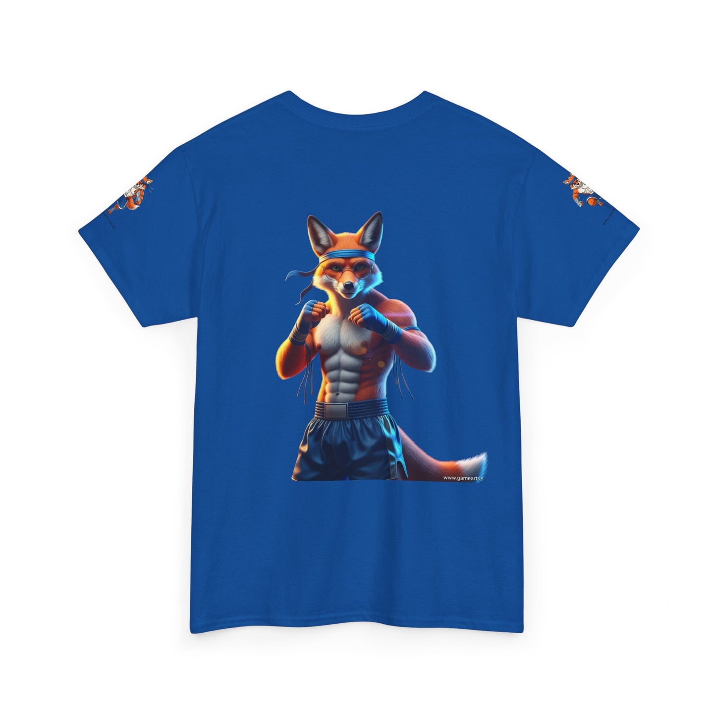 Bubble Fox: Strength & Chill Tee- Relaxation Shirt, Yoga Apparel, Gift for Fox Lovers, Casual Wear, Mindfulness Tee