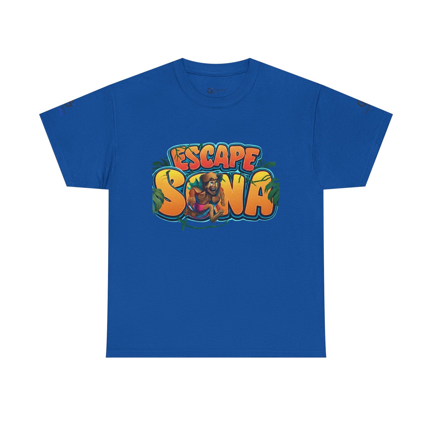 Escape Sona Adventure Tee, Unisex Cotton T-Shirt, Jungle Theme Shirt, Gift for Adventure Lovers, Fun Escape Room Shirt