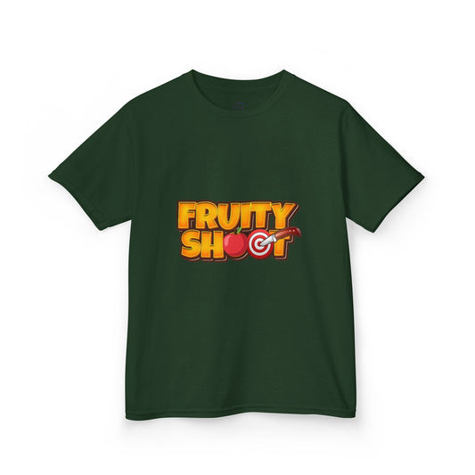 Fruity Shoot Kids T-Shirt | Fun Graphic Tee, Birthday Gift, Summer Apparel, Playdate Outfit, Everyday Wear