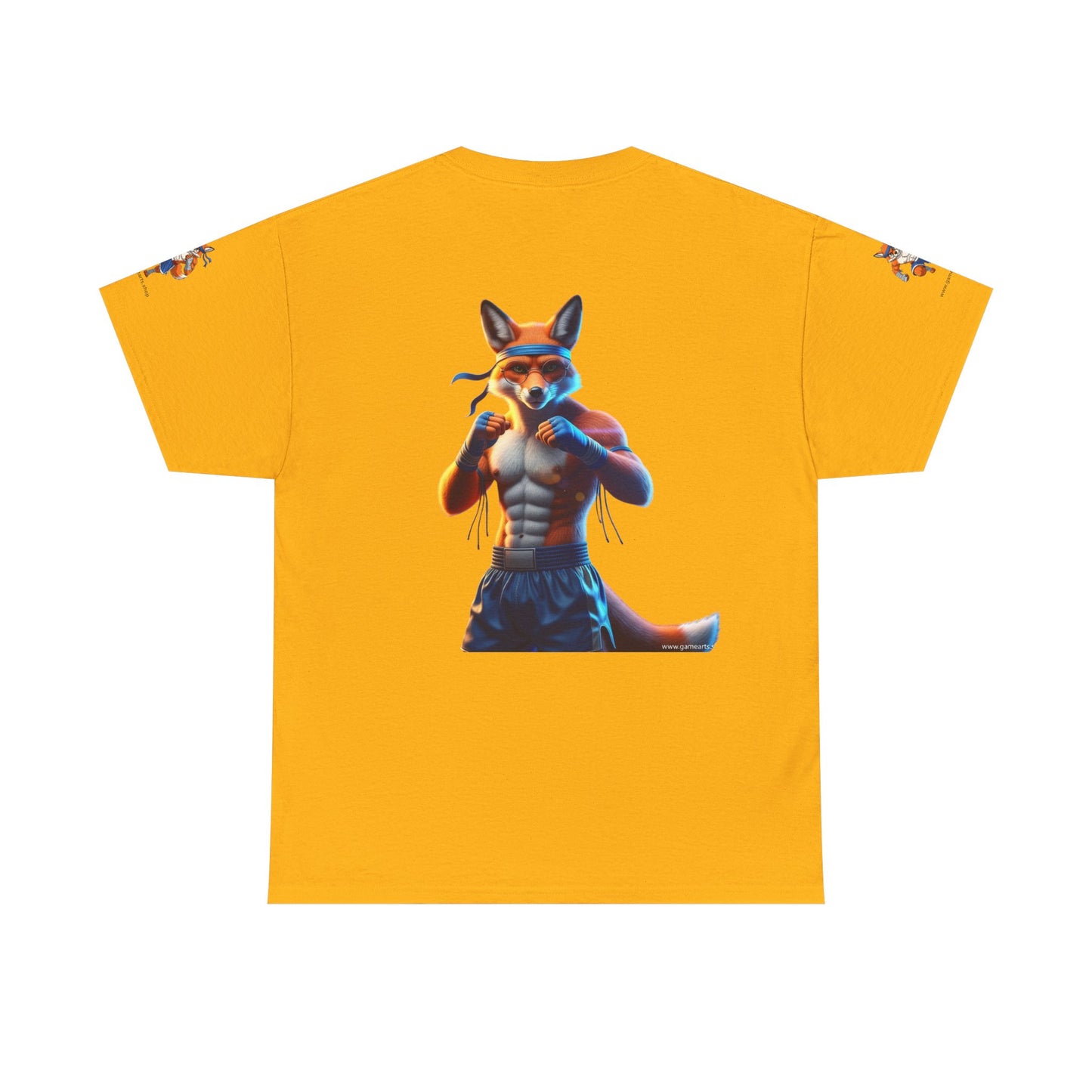 Bubble Fox: Strength & Chill Tee- Relaxation Shirt, Yoga Apparel, Gift for Fox Lovers, Casual Wear, Mindfulness Tee