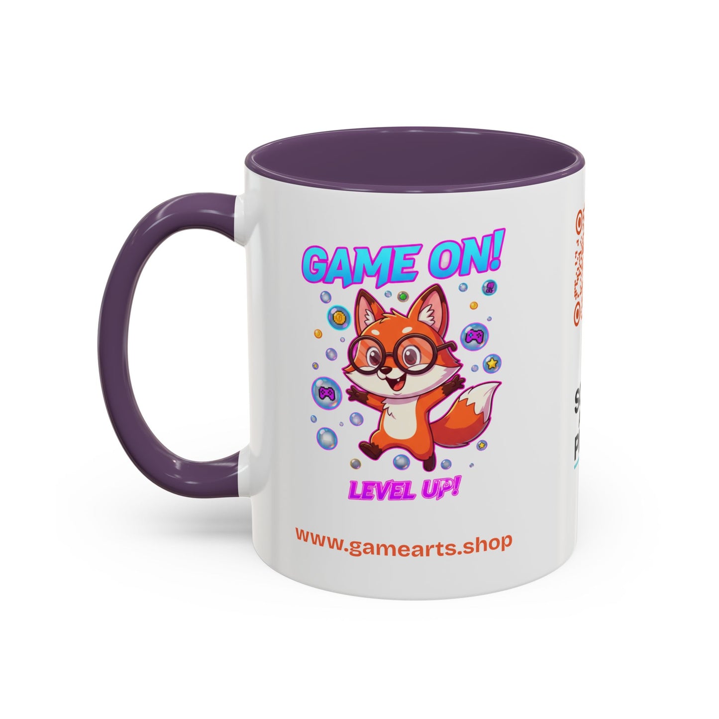 Bubble Fox Coffee Mug: Level Up Your Style, Cute Fox Design, Perfect for Coffee Lovers, Unique Home Decor