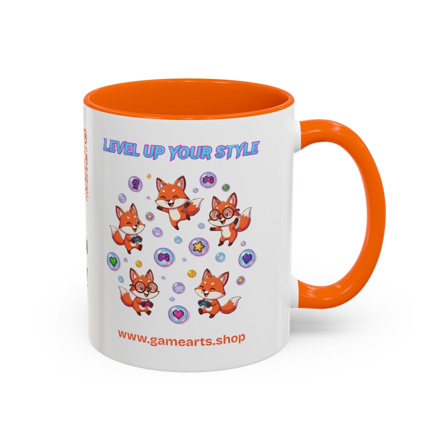 Bubble Fox Coffee Mug: Level Up Your Style, Cute Fox Design, Perfect for Coffee Lovers, Unique Home Decor