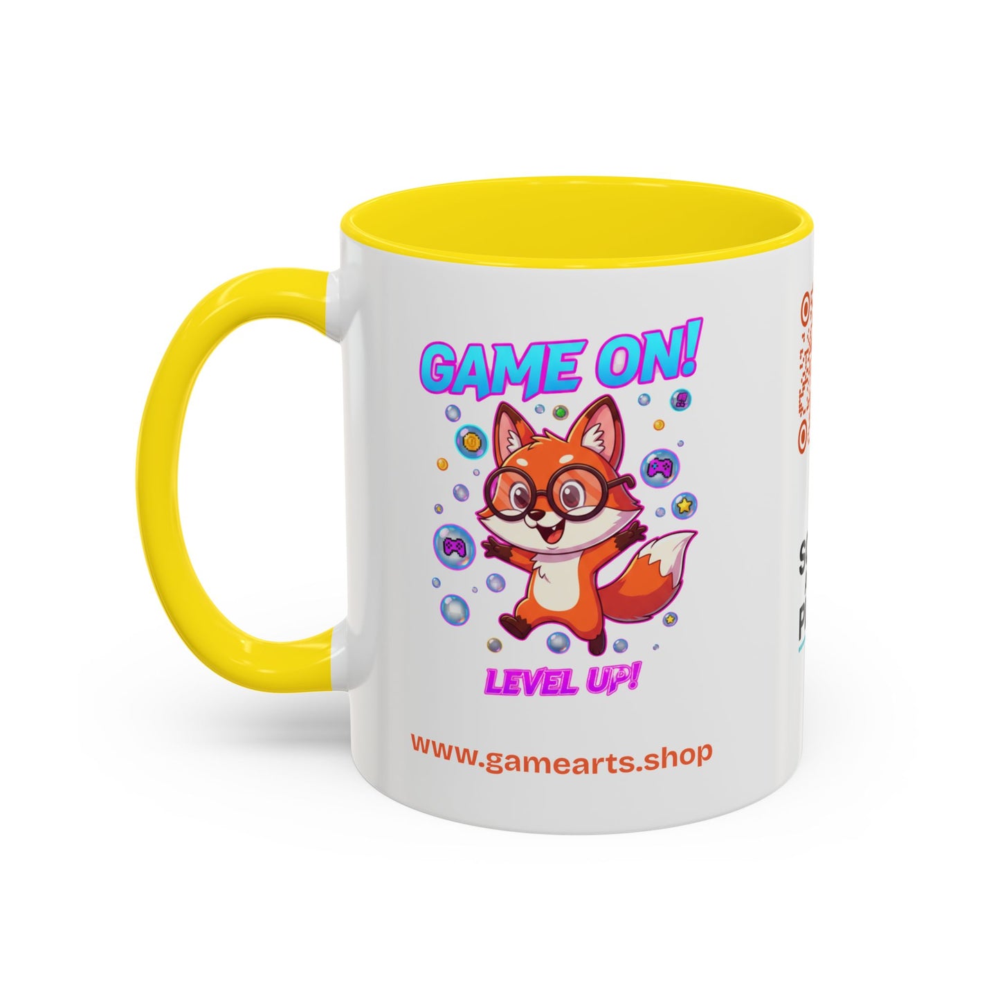 Bubble Fox Coffee Mug: Level Up Your Style, Cute Fox Design, Perfect for Coffee Lovers, Unique Home Decor