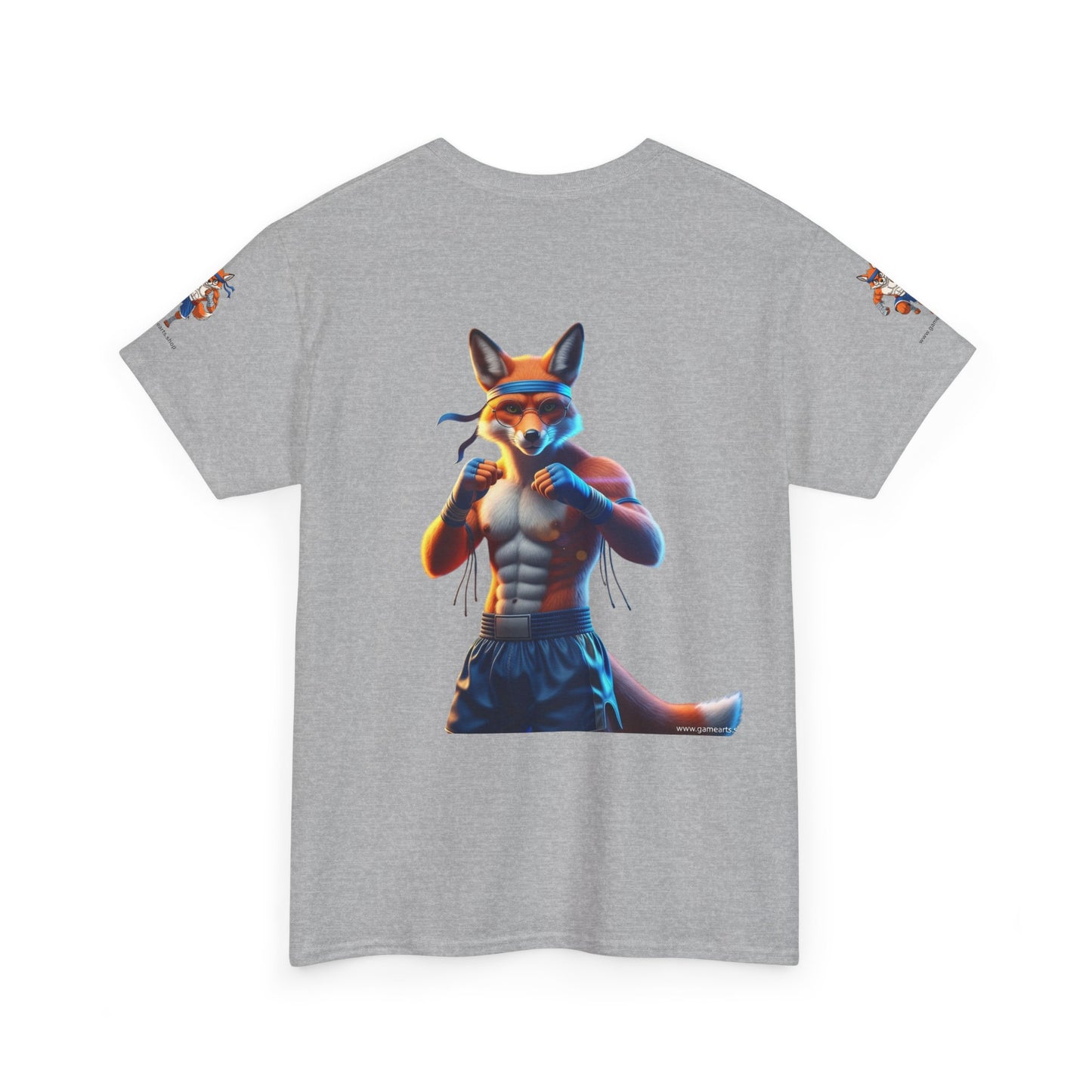 Bubble Fox: Strength & Chill Tee- Relaxation Shirt, Yoga Apparel, Gift for Fox Lovers, Casual Wear, Mindfulness Tee