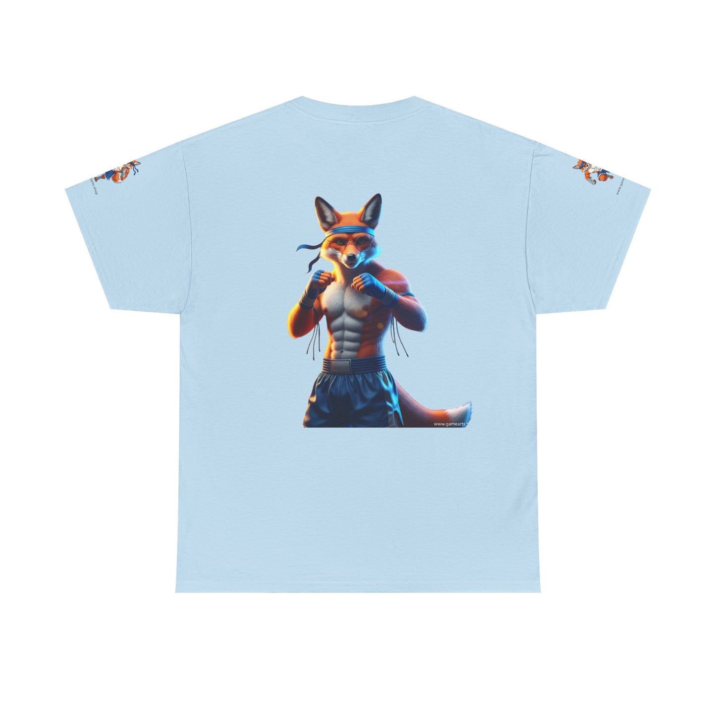 Bubble Fox: Strength & Chill Tee- Relaxation Shirt, Yoga Apparel, Gift for Fox Lovers, Casual Wear, Mindfulness Tee