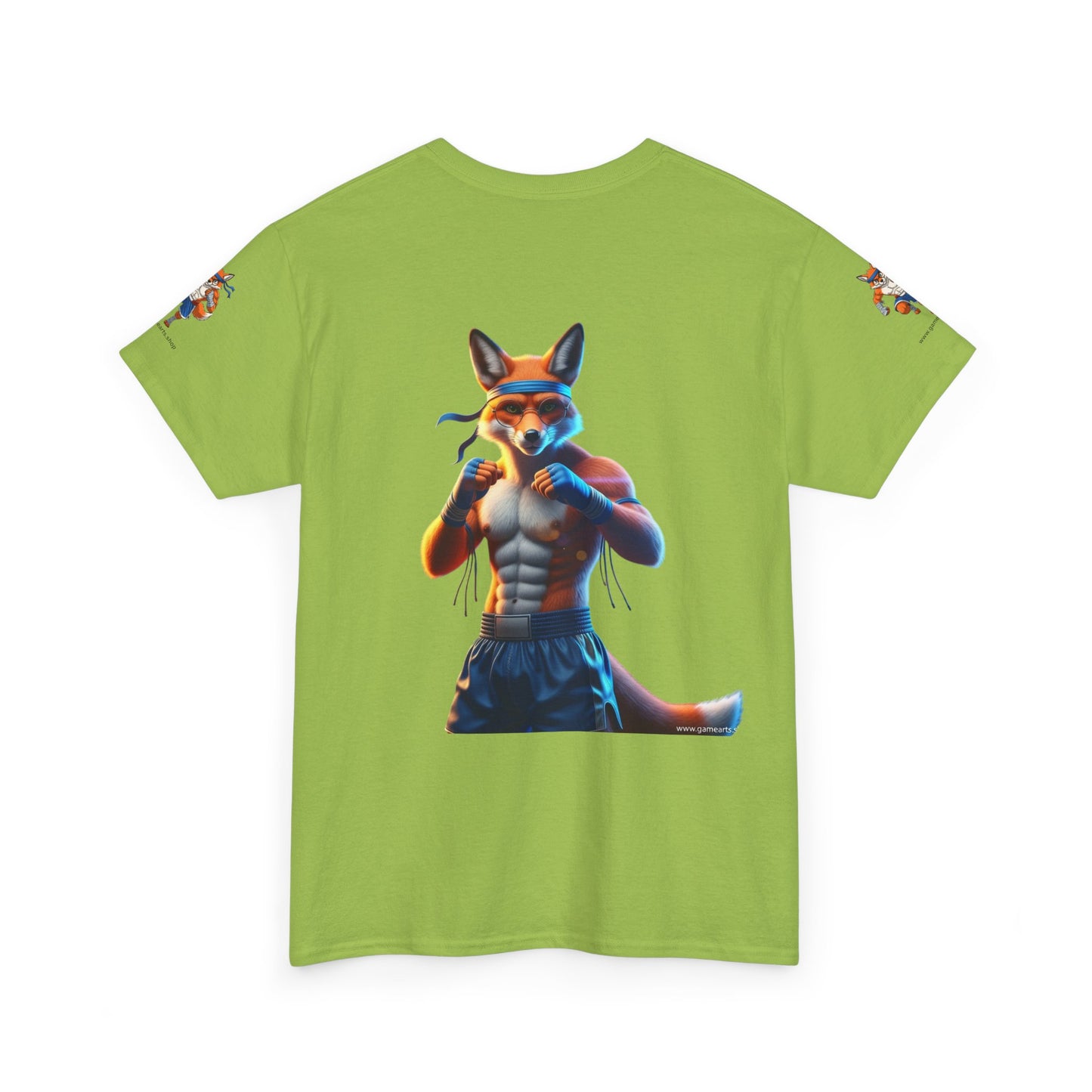 Bubble Fox: Strength & Chill Tee- Relaxation Shirt, Yoga Apparel, Gift for Fox Lovers, Casual Wear, Mindfulness Tee