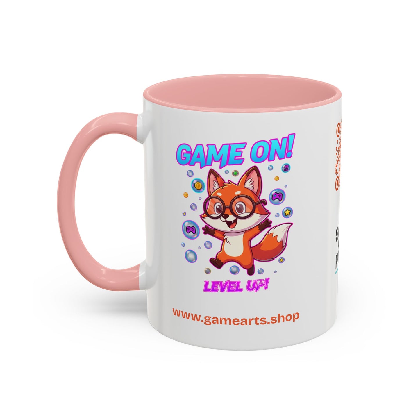Bubble Fox Coffee Mug: Level Up Your Style, Cute Fox Design, Perfect for Coffee Lovers, Unique Home Decor