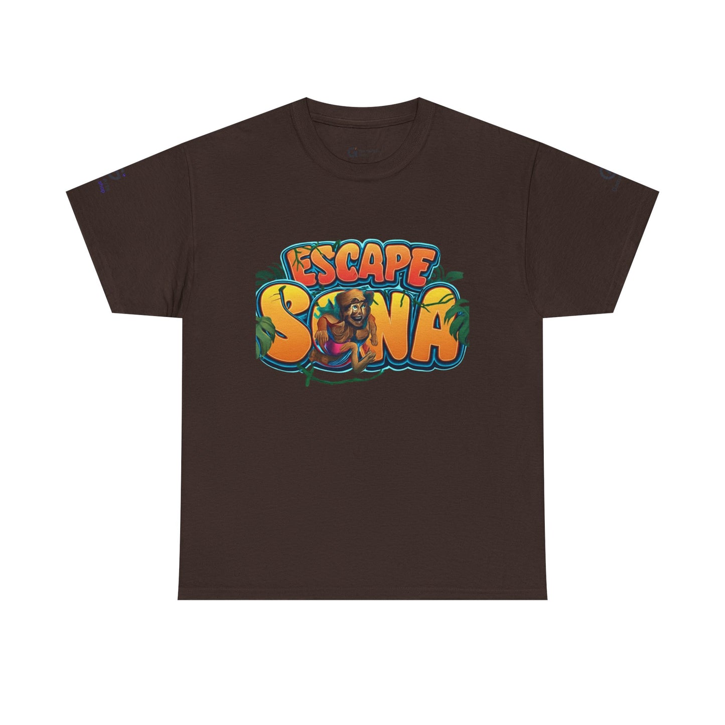 Escape Sona Adventure Tee, Unisex Cotton T-Shirt, Jungle Theme Shirt, Gift for Adventure Lovers, Fun Escape Room Shirt