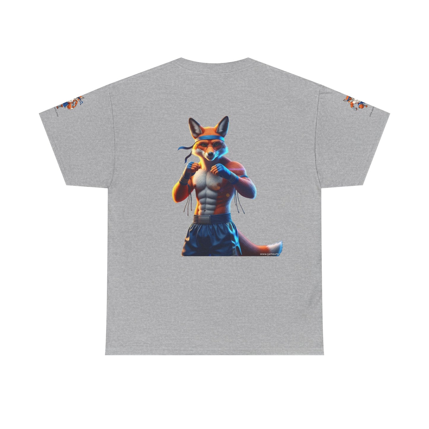 Bubble Fox: Strength & Chill Tee- Relaxation Shirt, Yoga Apparel, Gift for Fox Lovers, Casual Wear, Mindfulness Tee