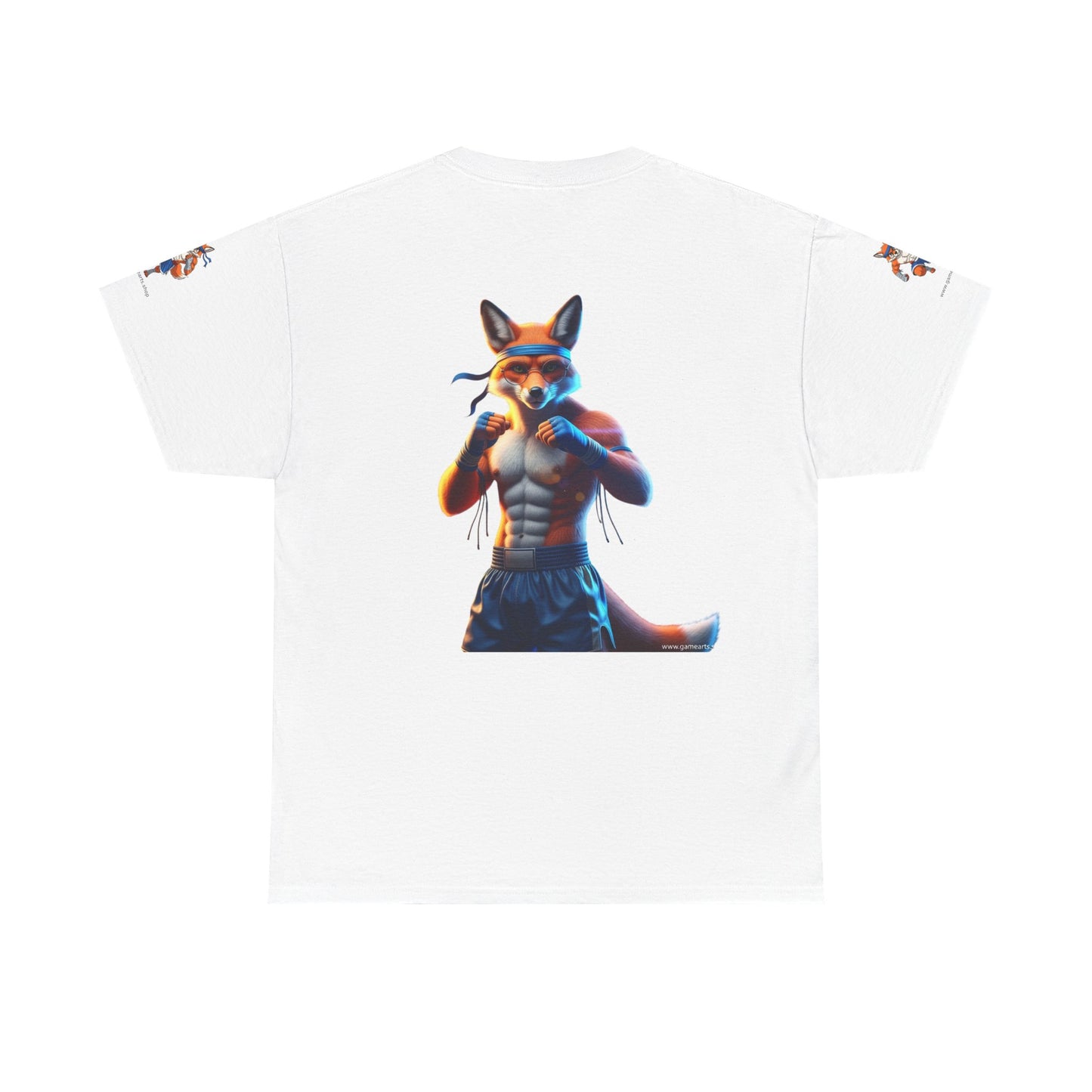 Bubble Fox: Strength & Chill Tee- Relaxation Shirt, Yoga Apparel, Gift for Fox Lovers, Casual Wear, Mindfulness Tee