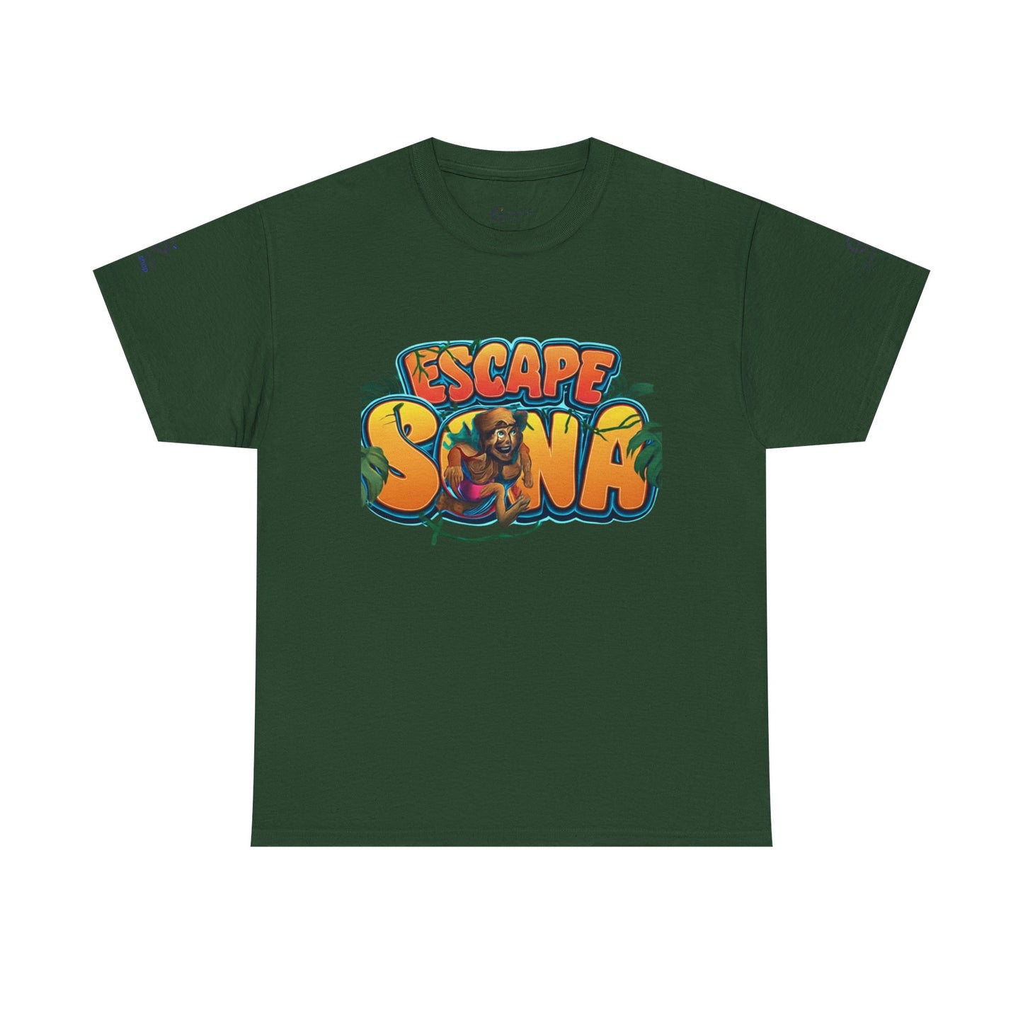 Escape Sona Adventure Tee, Unisex Cotton T-Shirt, Jungle Theme Shirt, Gift for Adventure Lovers, Fun Escape Room Shirt