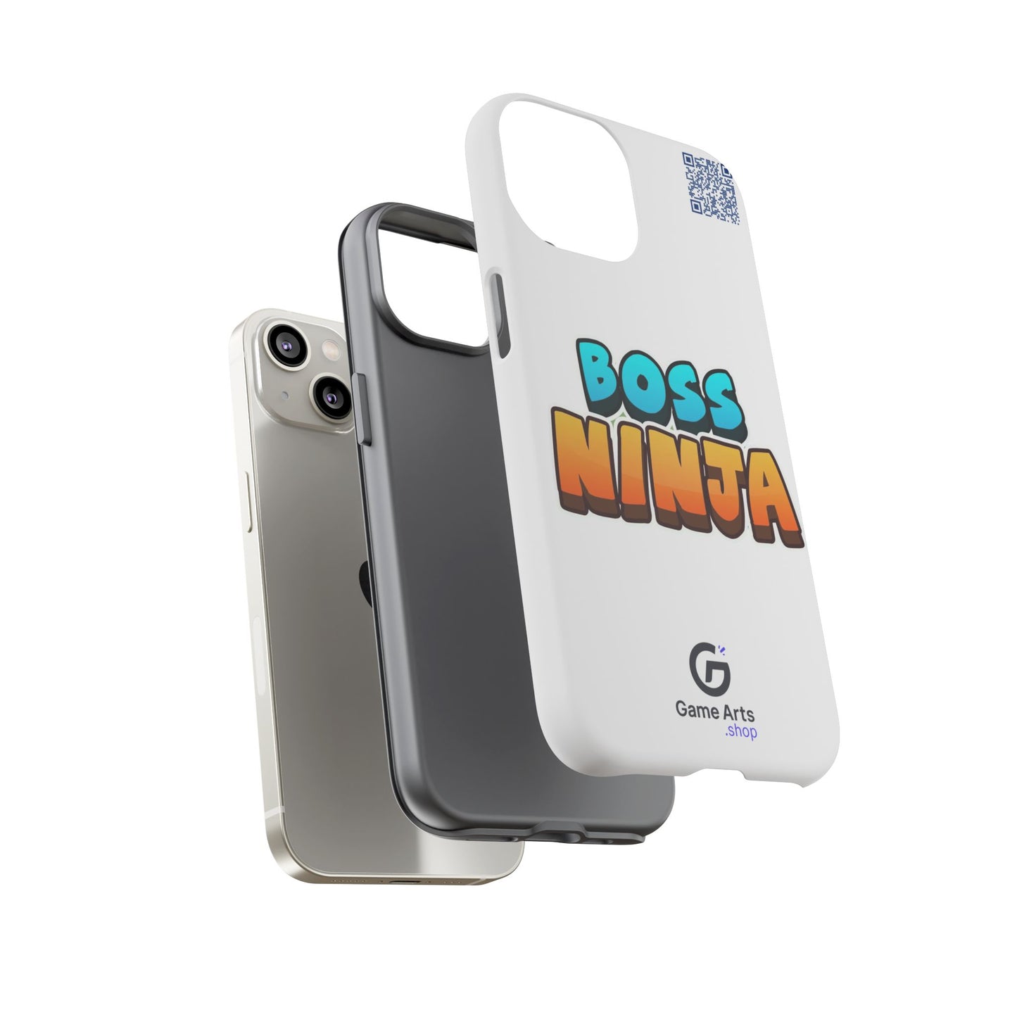 Boss Ninja Phone Case - Tough and Stylish Cover, Gamer Gift, Cool Phone Accessory, Fun Design, Unique Tech Protection