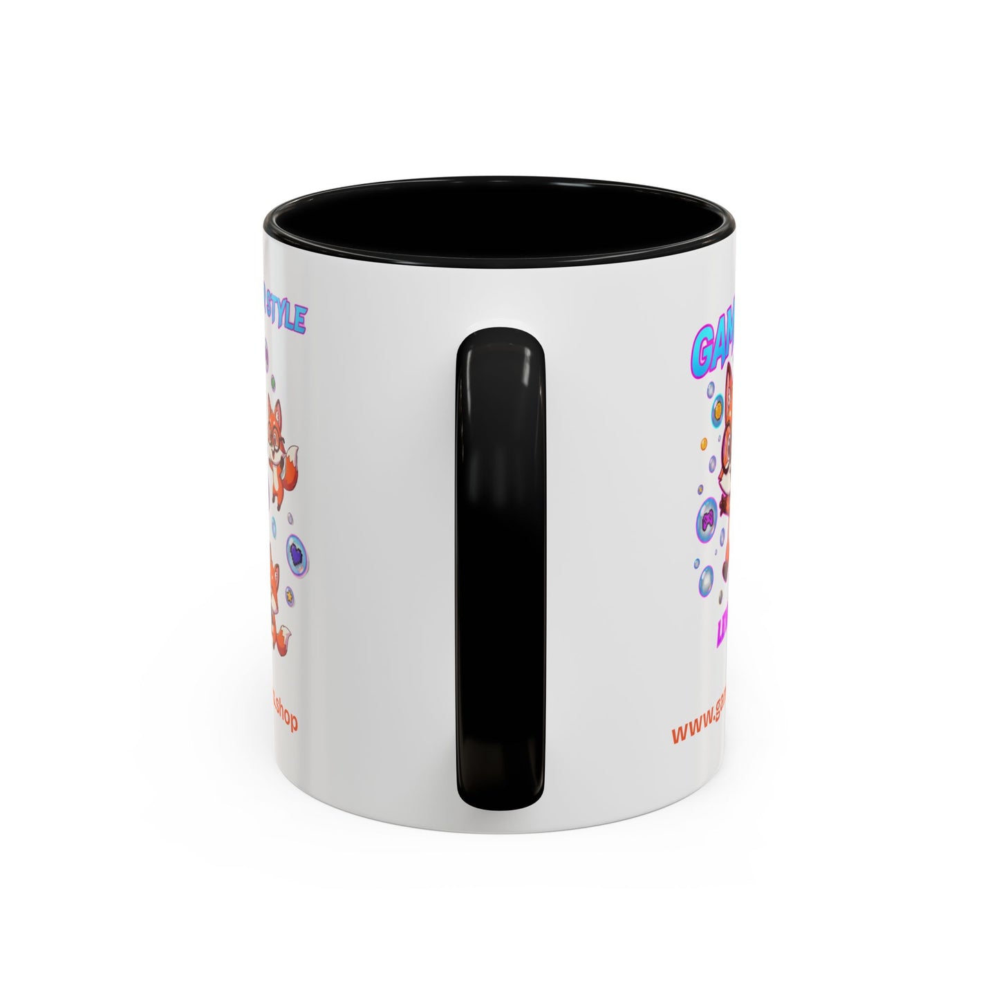 Bubble Fox Coffee Mug: Level Up Your Style, Cute Fox Design, Perfect for Coffee Lovers, Unique Home Decor