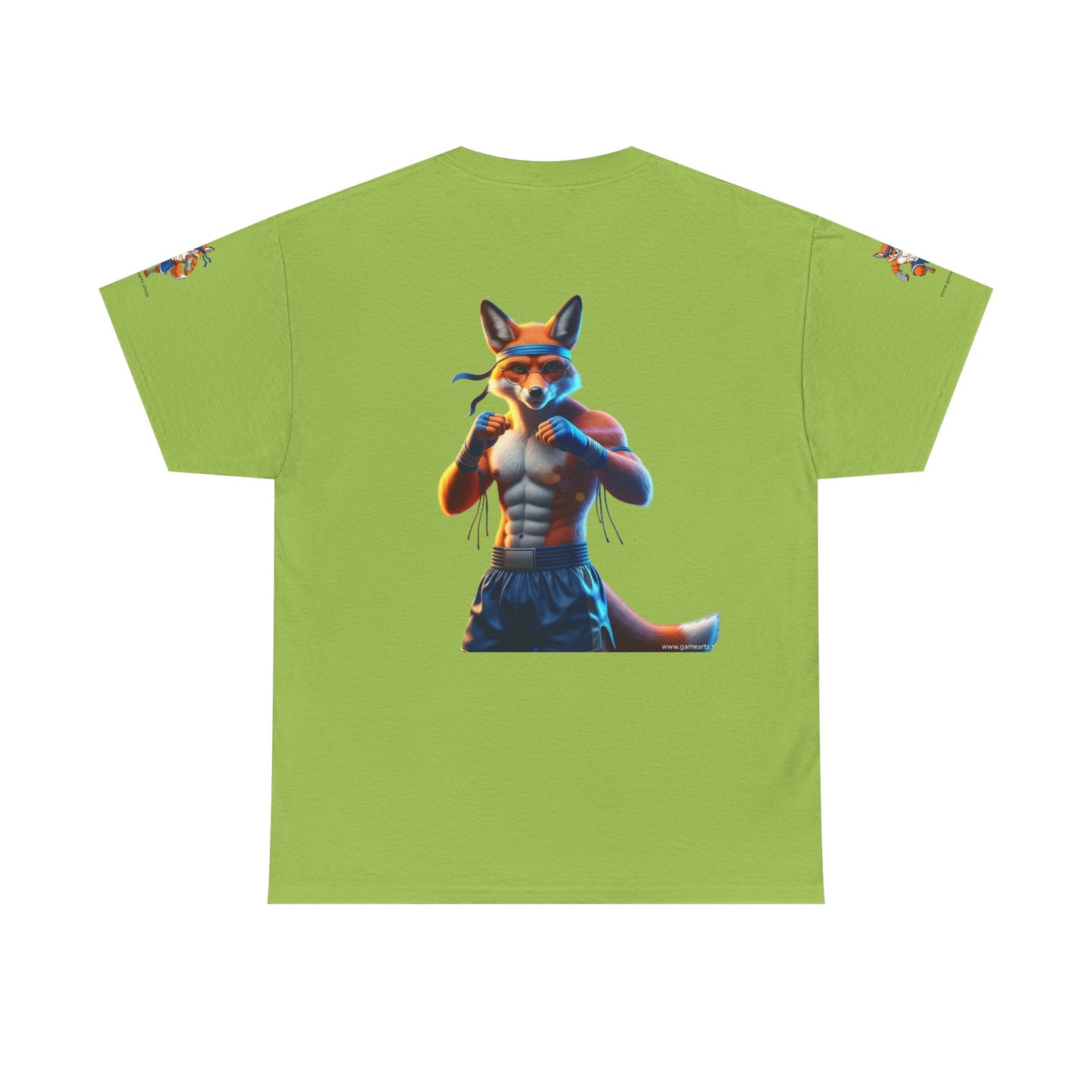 Bubble Fox: Strength & Chill Tee- Relaxation Shirt, Yoga Apparel, Gift for Fox Lovers, Casual Wear, Mindfulness Tee