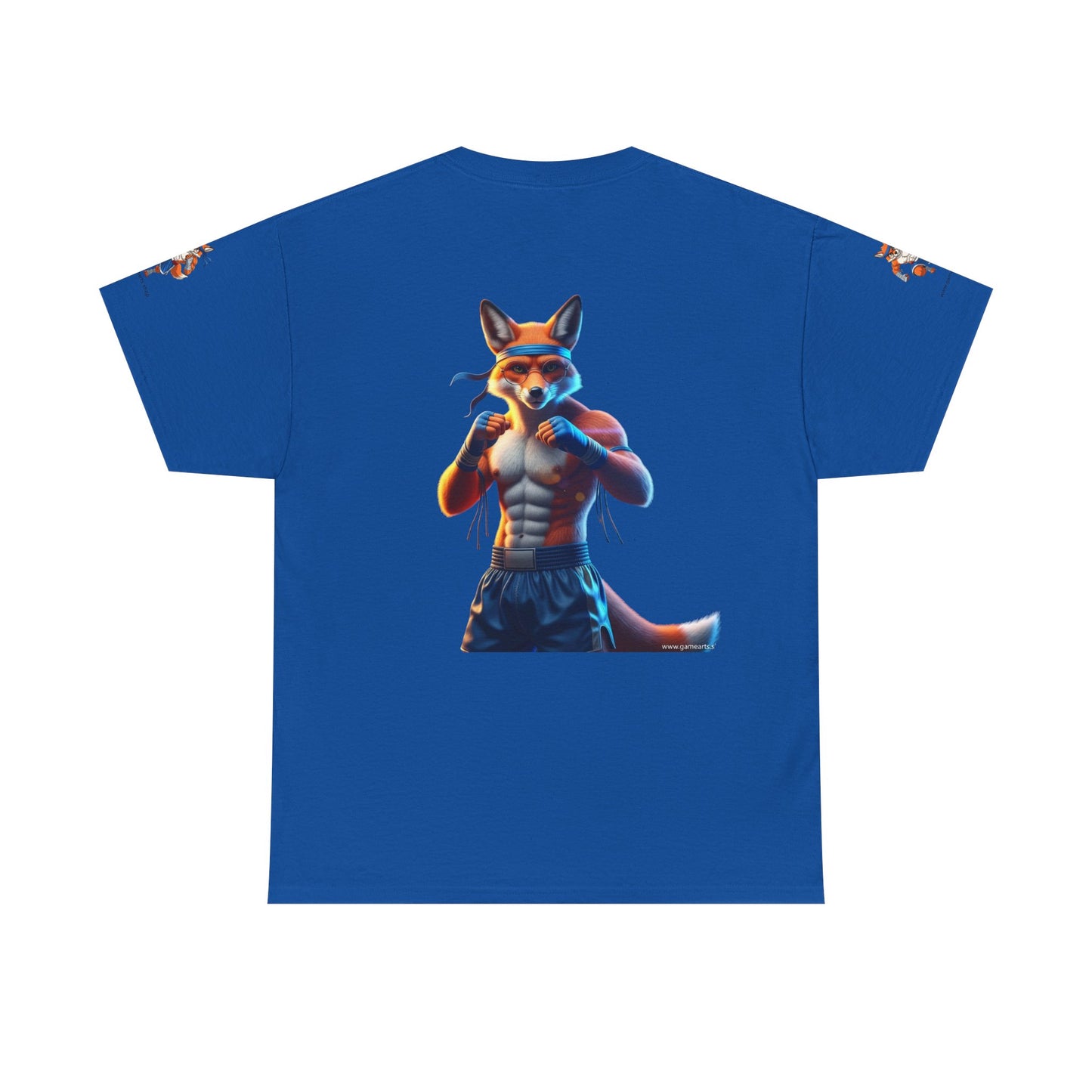 Bubble Fox: Strength & Chill Tee- Relaxation Shirt, Yoga Apparel, Gift for Fox Lovers, Casual Wear, Mindfulness Tee