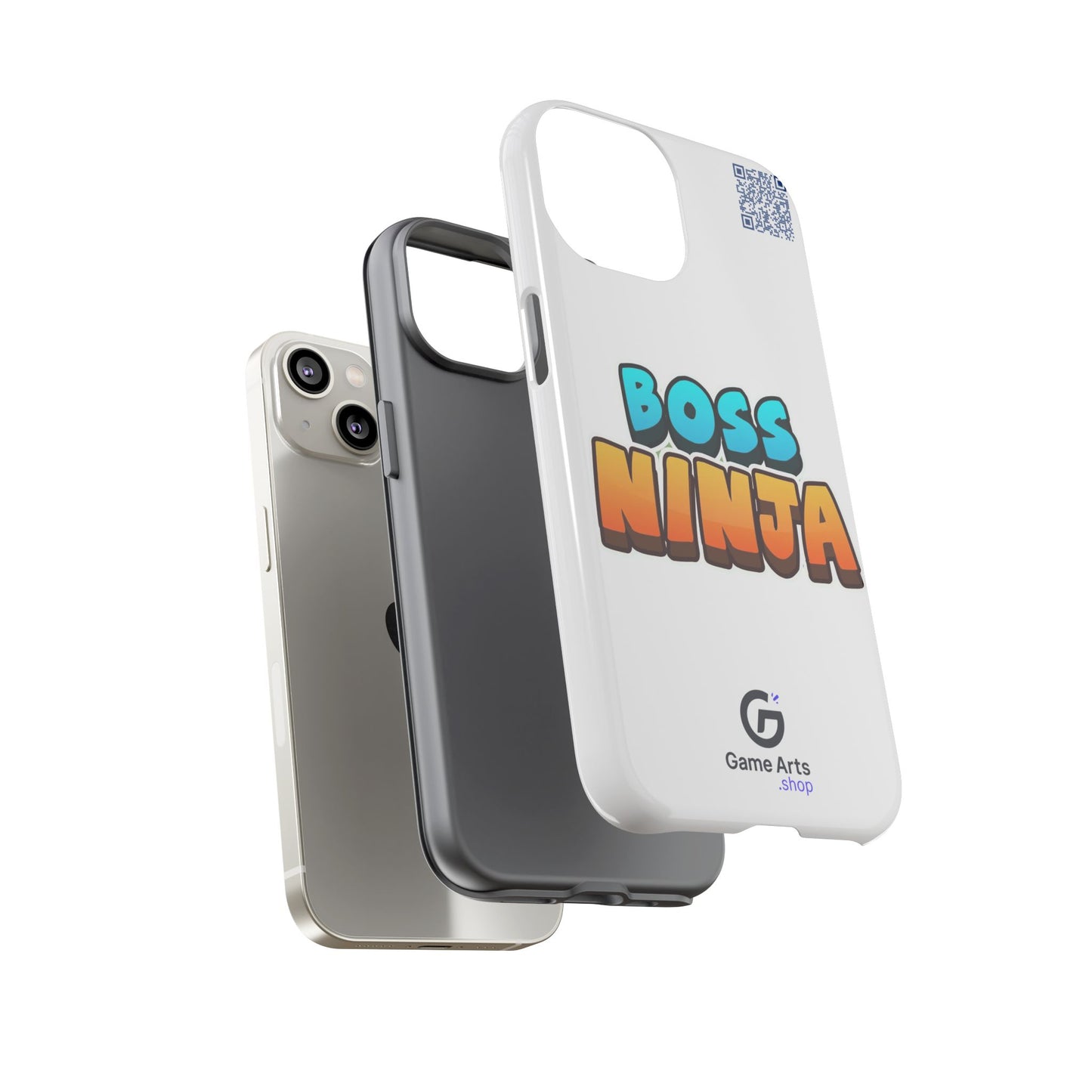 Boss Ninja Phone Case - Tough and Stylish Cover, Gamer Gift, Cool Phone Accessory, Fun Design, Unique Tech Protection