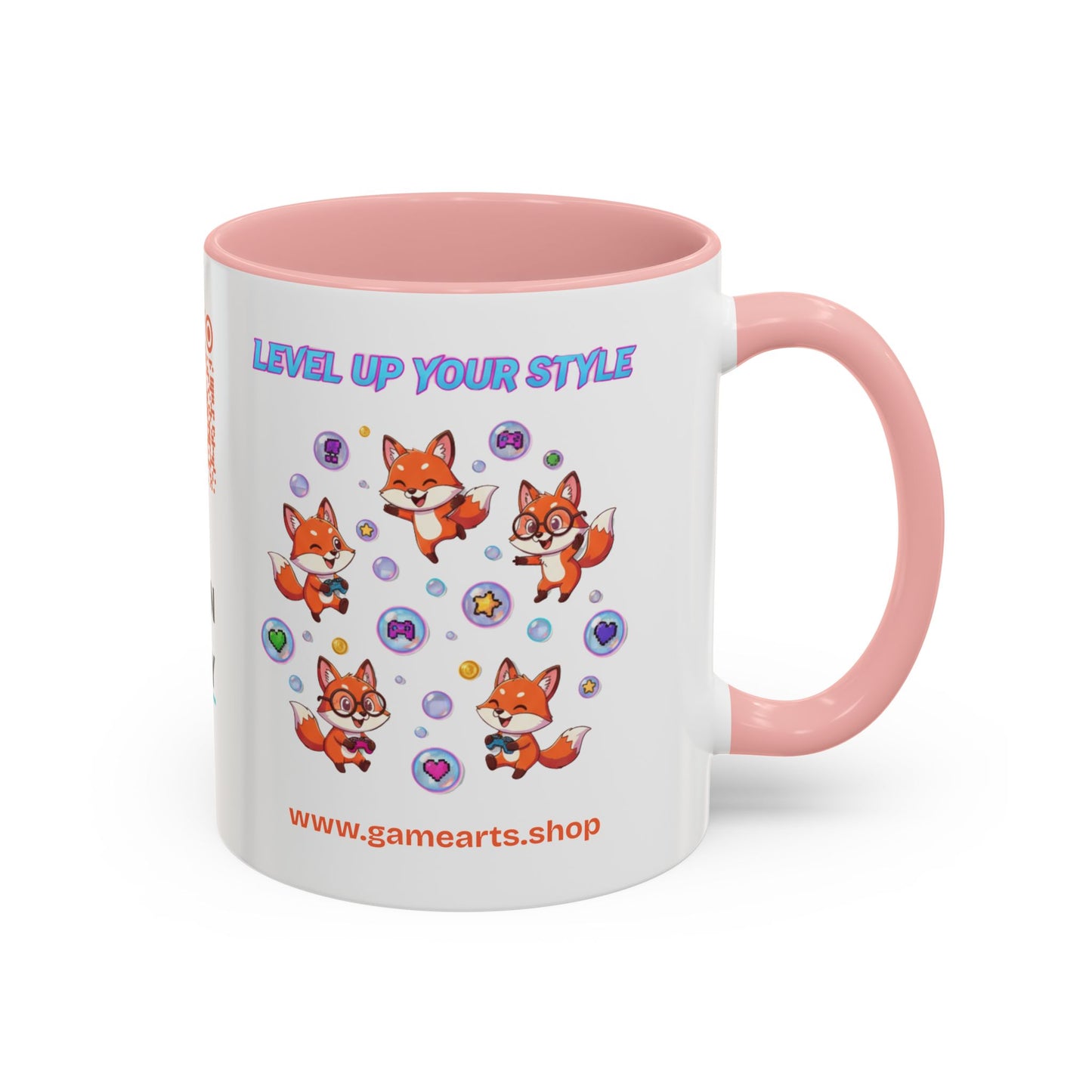 Bubble Fox Coffee Mug: Level Up Your Style, Cute Fox Design, Perfect for Coffee Lovers, Unique Home Decor
