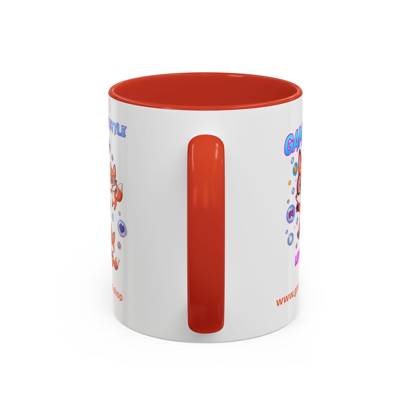 Bubble Fox Coffee Mug: Level Up Your Style, Cute Fox Design, Perfect for Coffee Lovers, Unique Home Decor