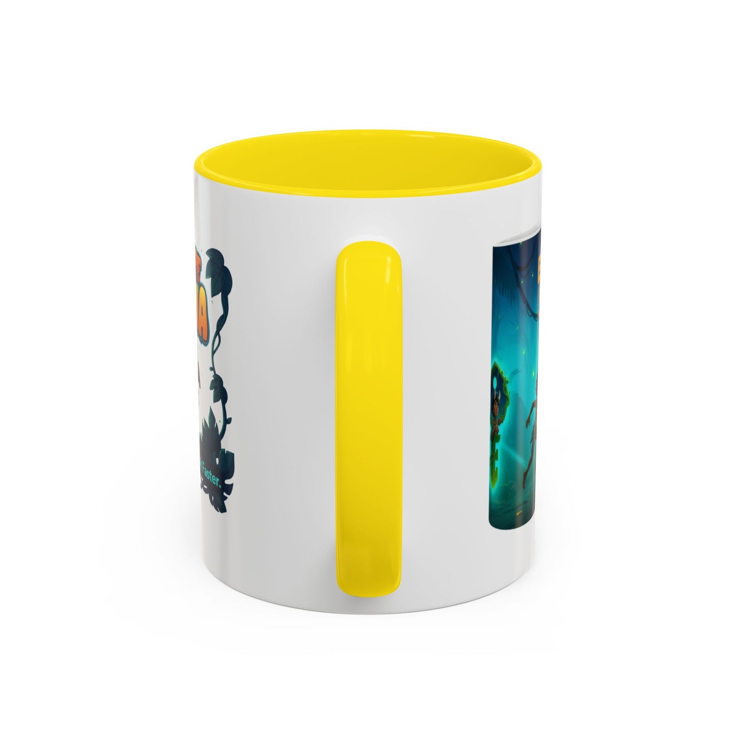 MahaSona Accent Mug – Sip in Style, Escape in Spirit - Whimsical Gift , Fun Drinkware, Perfect for Birthdays, Holidays, Office Decor