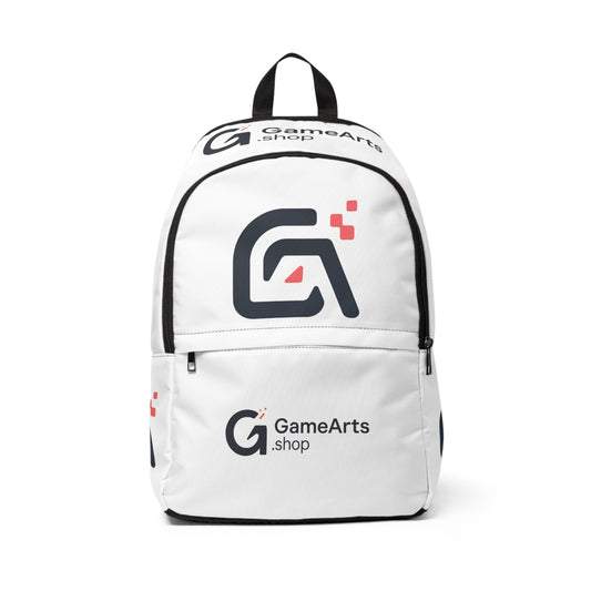 Gamearts.shop Unisex Fabric Backpack – Durable, Stylish, Waterproof