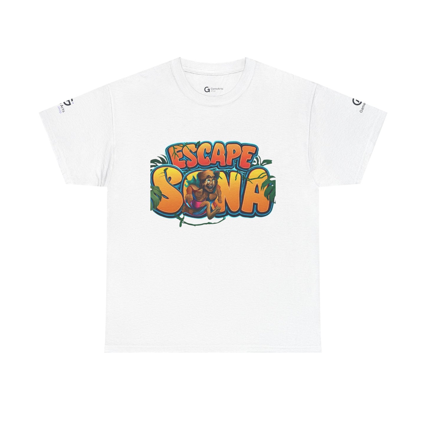 Escape Sona Adventure Tee, Unisex Cotton T-Shirt, Jungle Theme Shirt, Gift for Adventure Lovers, Fun Escape Room Shirt