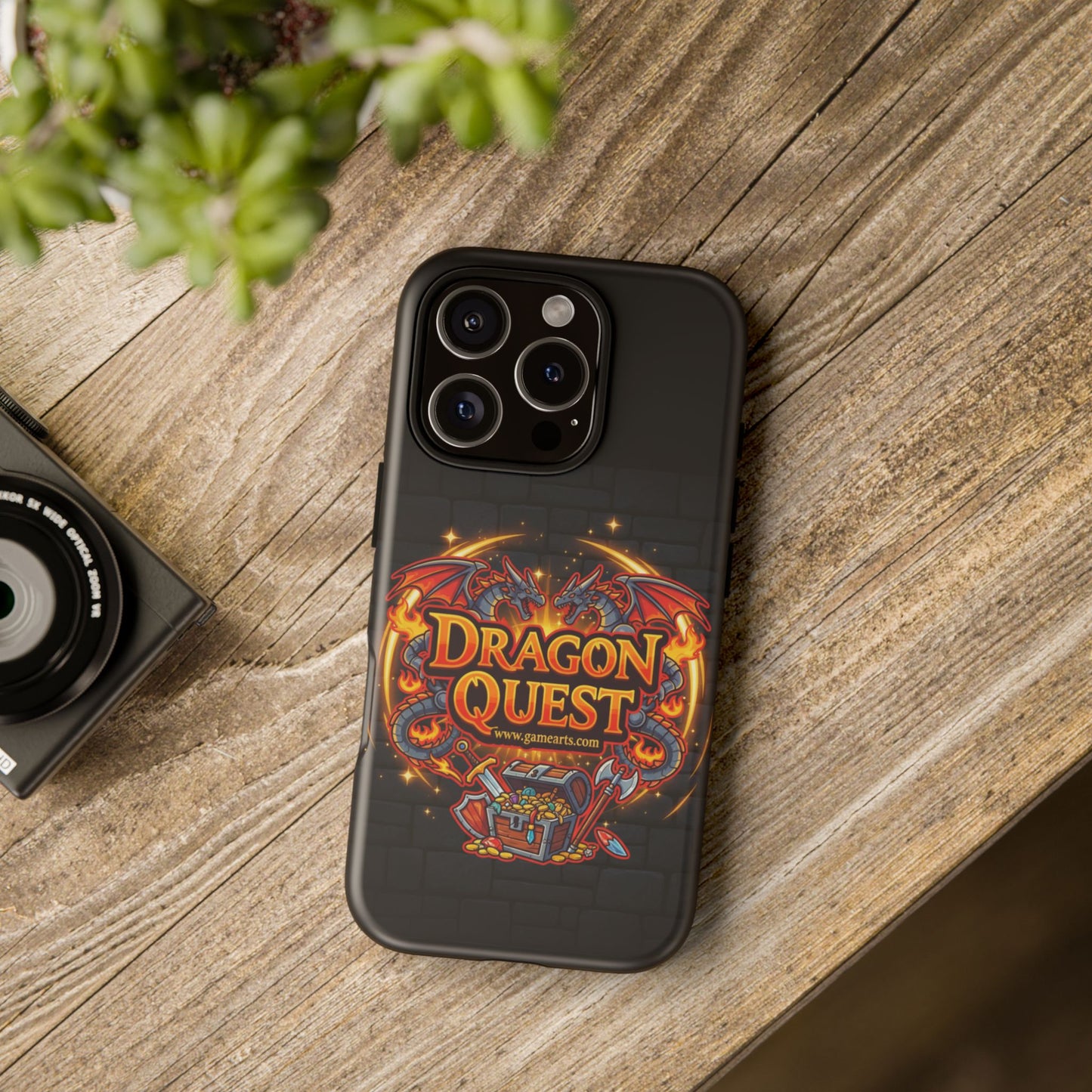 Dragon Quest Phone Case - Tough, Cool Gaming Accessories for Gamers, Birthday Gifts, and Holiday Celebrations!