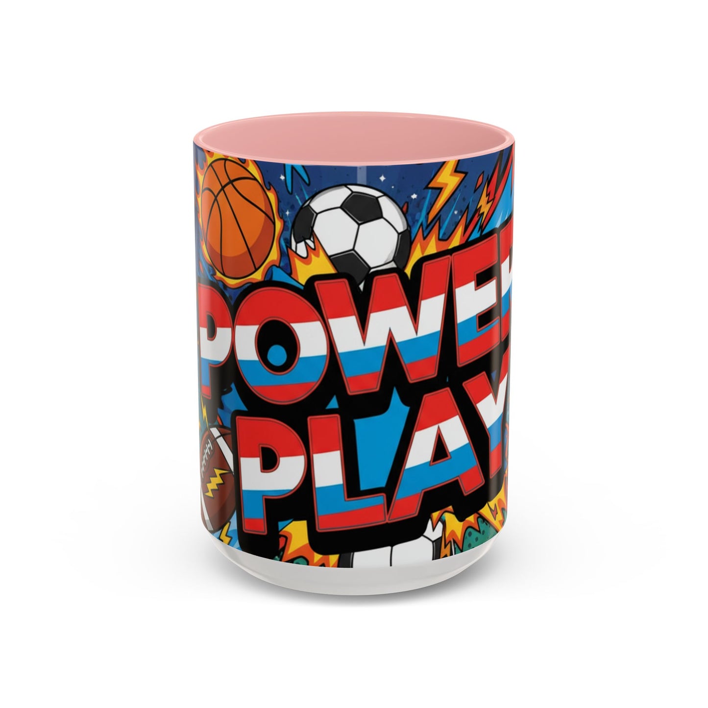 Sports-Themed Coffee Mug: 'Power Play' | Perfect Gift for Athletes, Gamers, or Sports Lovers | 11oz & 15oz | Great for Birthdays, [...]