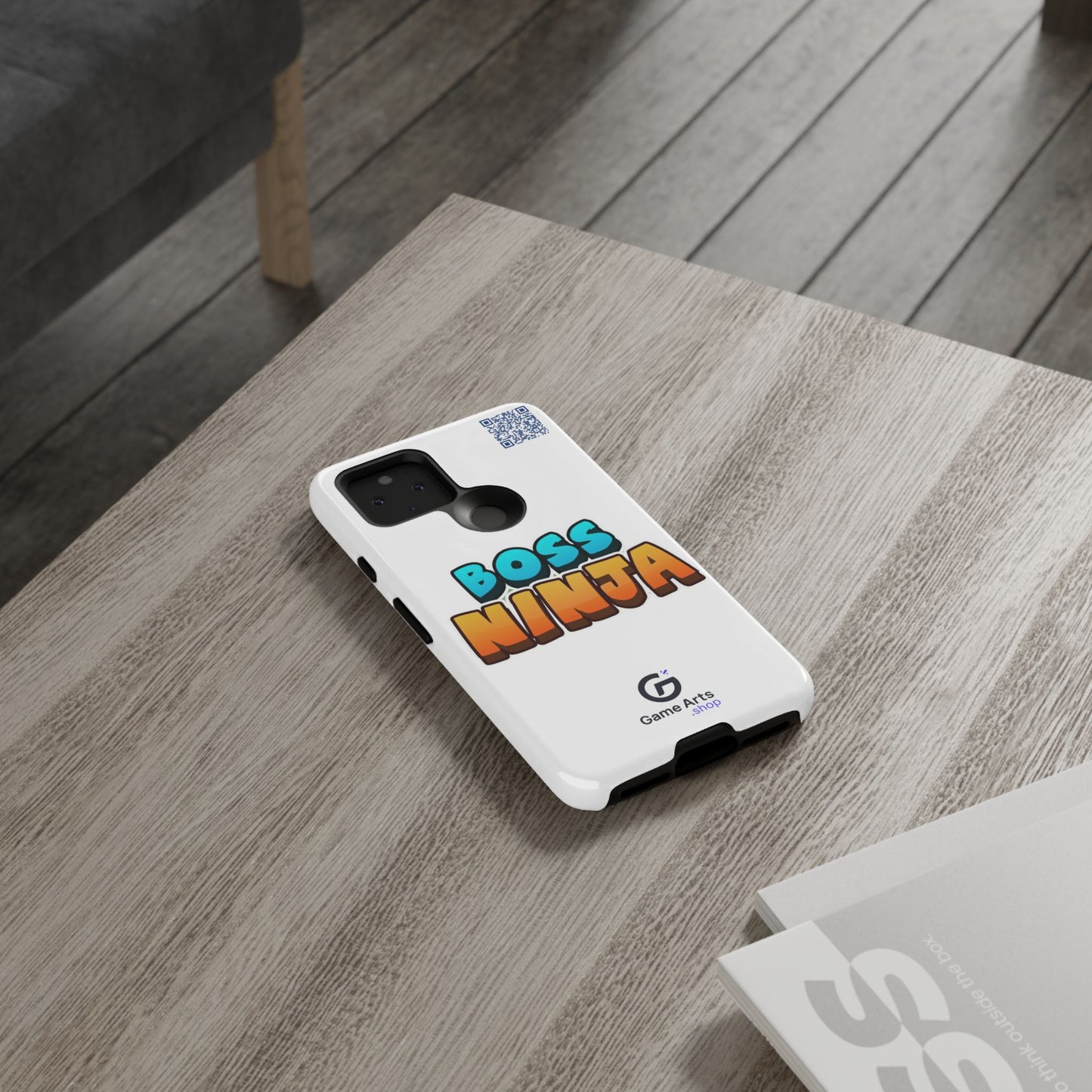 Boss Ninja Phone Case - Tough and Stylish Cover, Gamer Gift, Cool Phone Accessory, Fun Design, Unique Tech Protection
