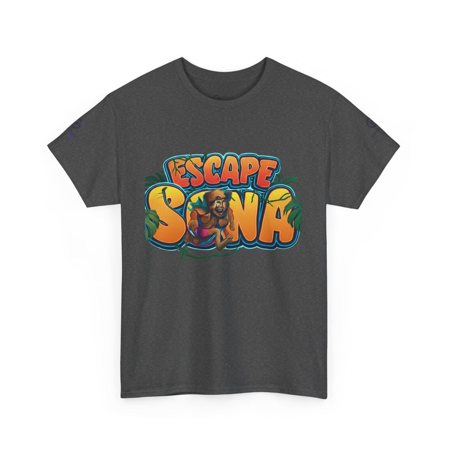 Escape Sona Adventure Tee, Unisex Cotton T-Shirt, Jungle Theme Shirt, Gift for Adventure Lovers, Fun Escape Room Shirt