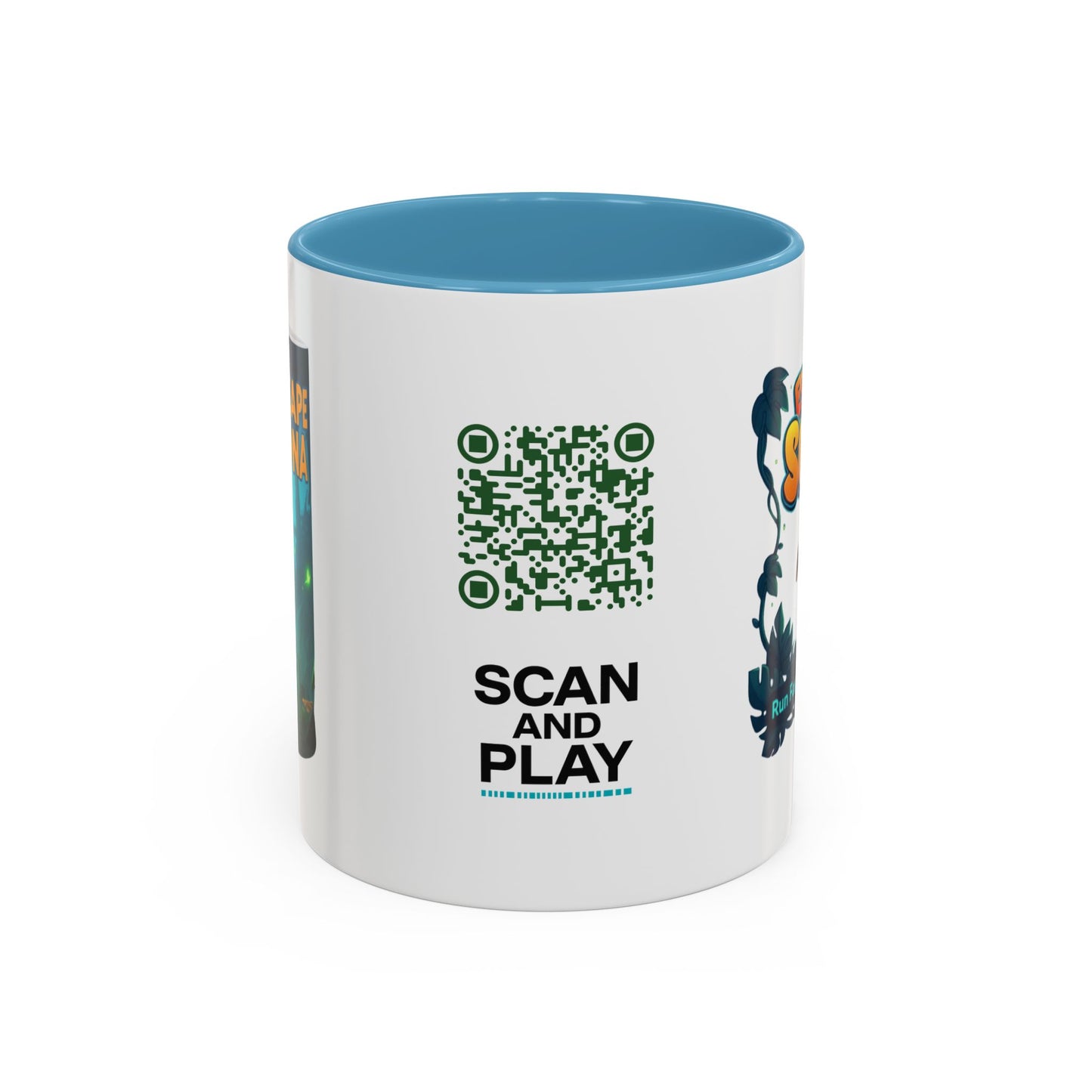 MahaSona Accent Mug – Sip in Style, Escape in Spirit - Whimsical Gift , Fun Drinkware, Perfect for Birthdays, Holidays, Office Decor