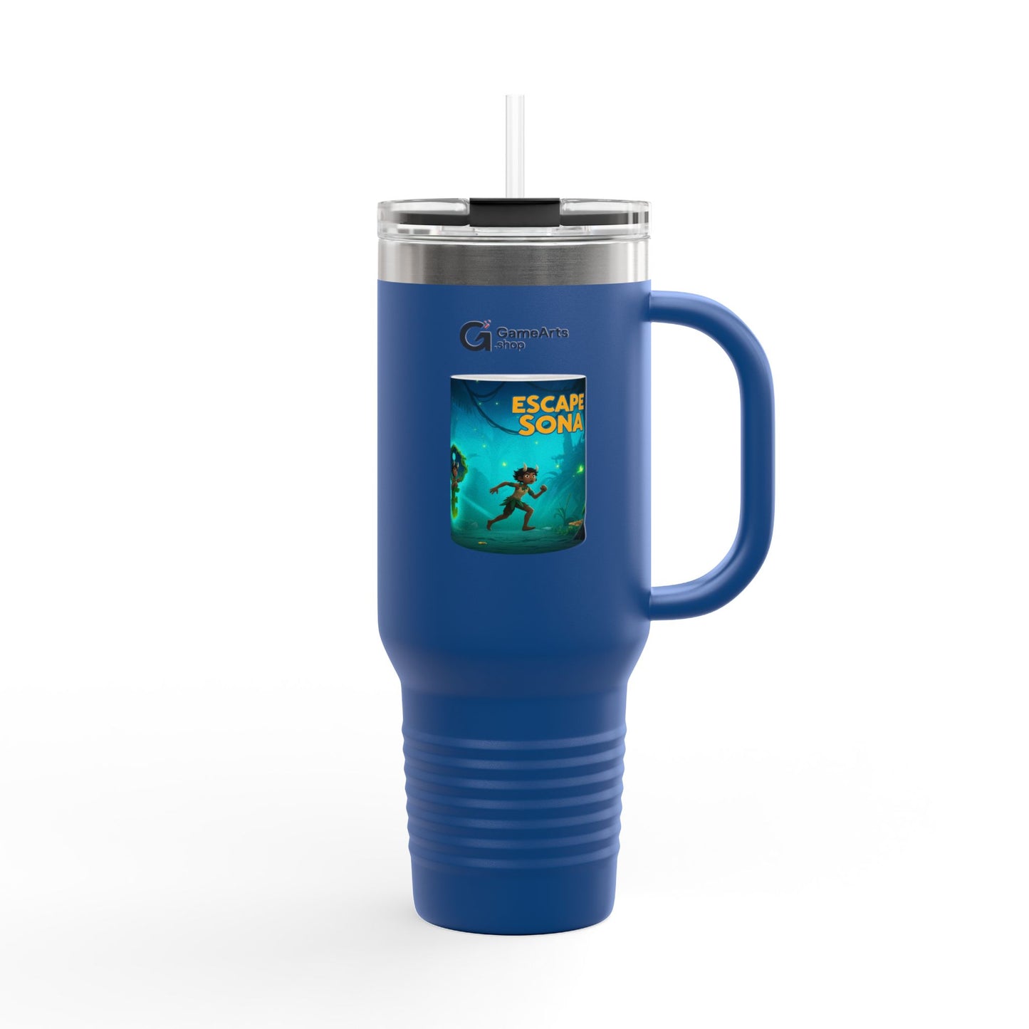 Escape to Adventure Insulated Travel Mug, 40oz | Ideal for Outdoor Enthusiasts, Gifts for Travelers, Motivational Coffee Cup, [...]