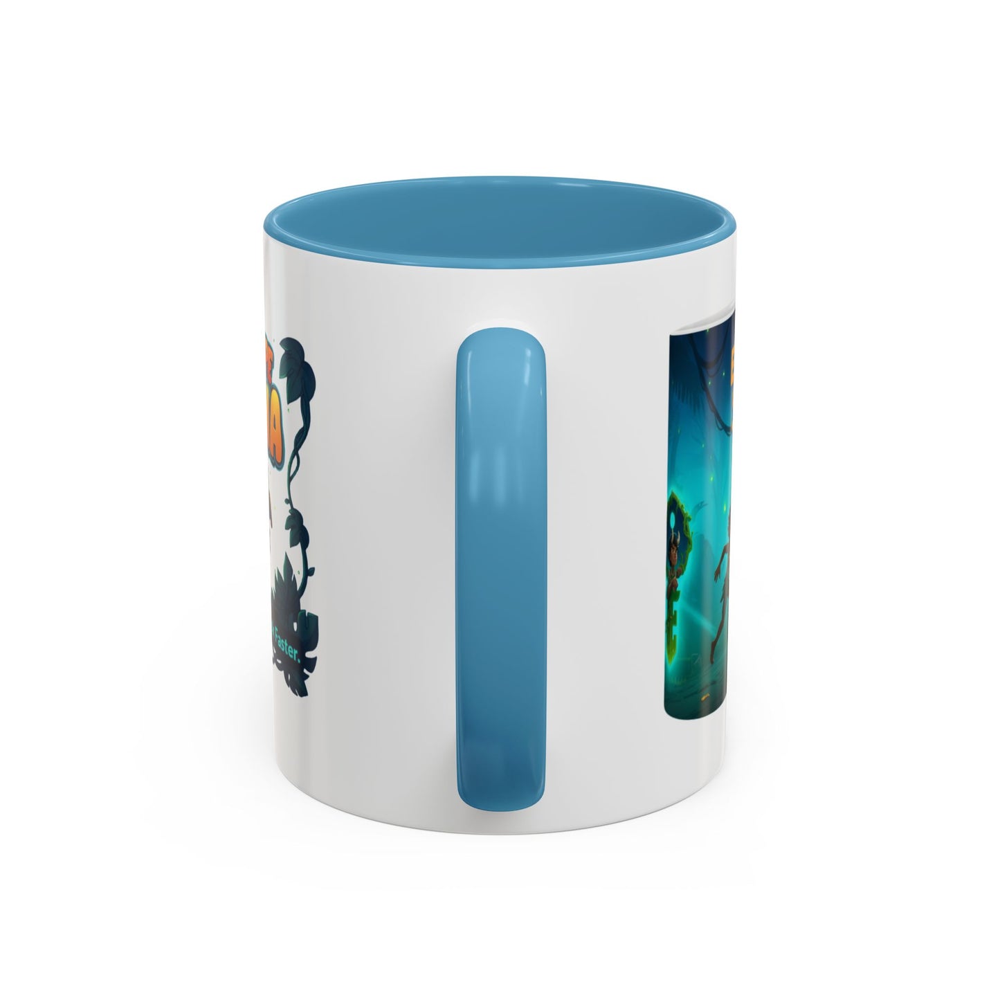 MahaSona Accent Mug – Sip in Style, Escape in Spirit - Whimsical Gift , Fun Drinkware, Perfect for Birthdays, Holidays, Office Decor