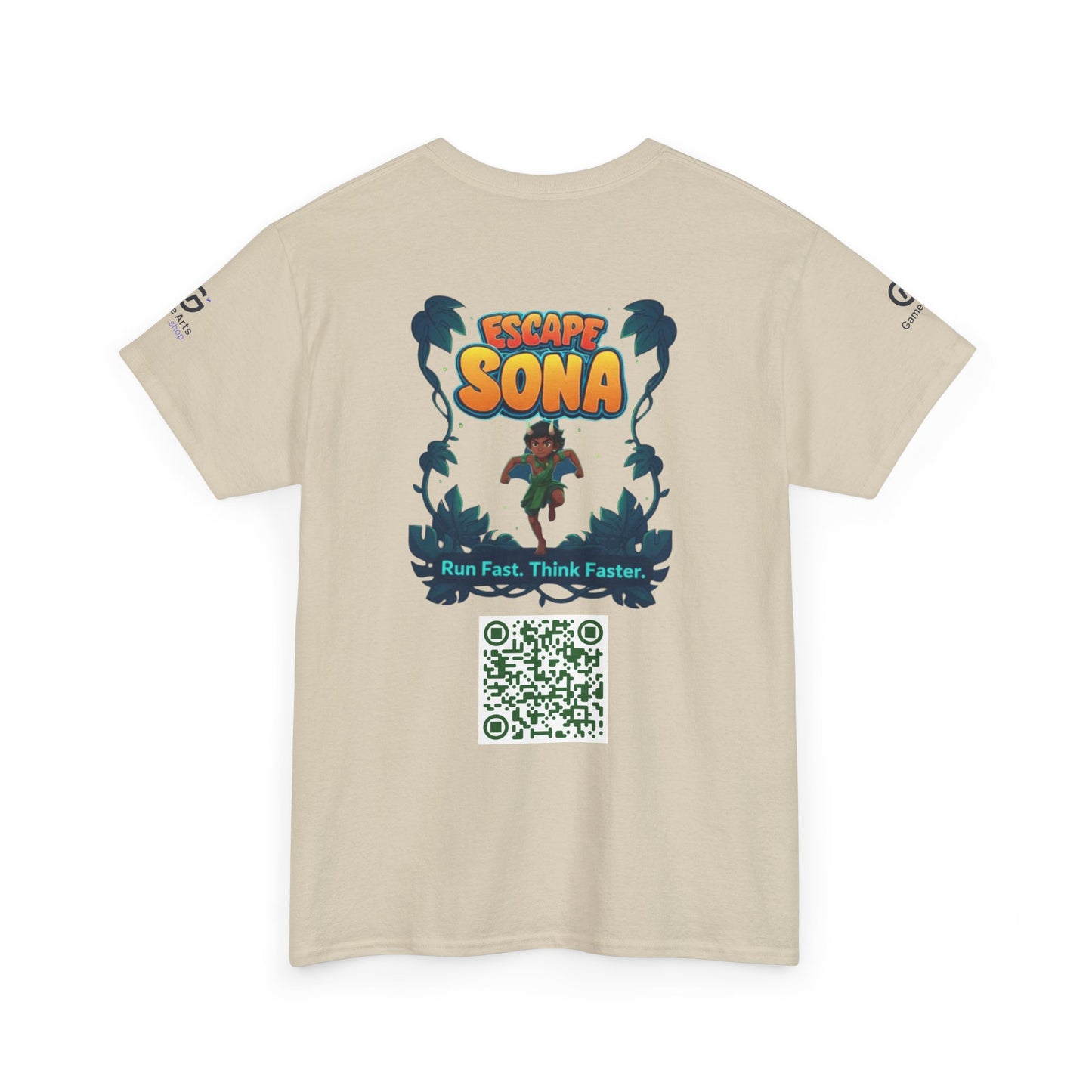 Escape Sona Adventure Tee, Unisex Cotton T-Shirt, Jungle Theme Shirt, Gift for Adventure Lovers, Fun Escape Room Shirt