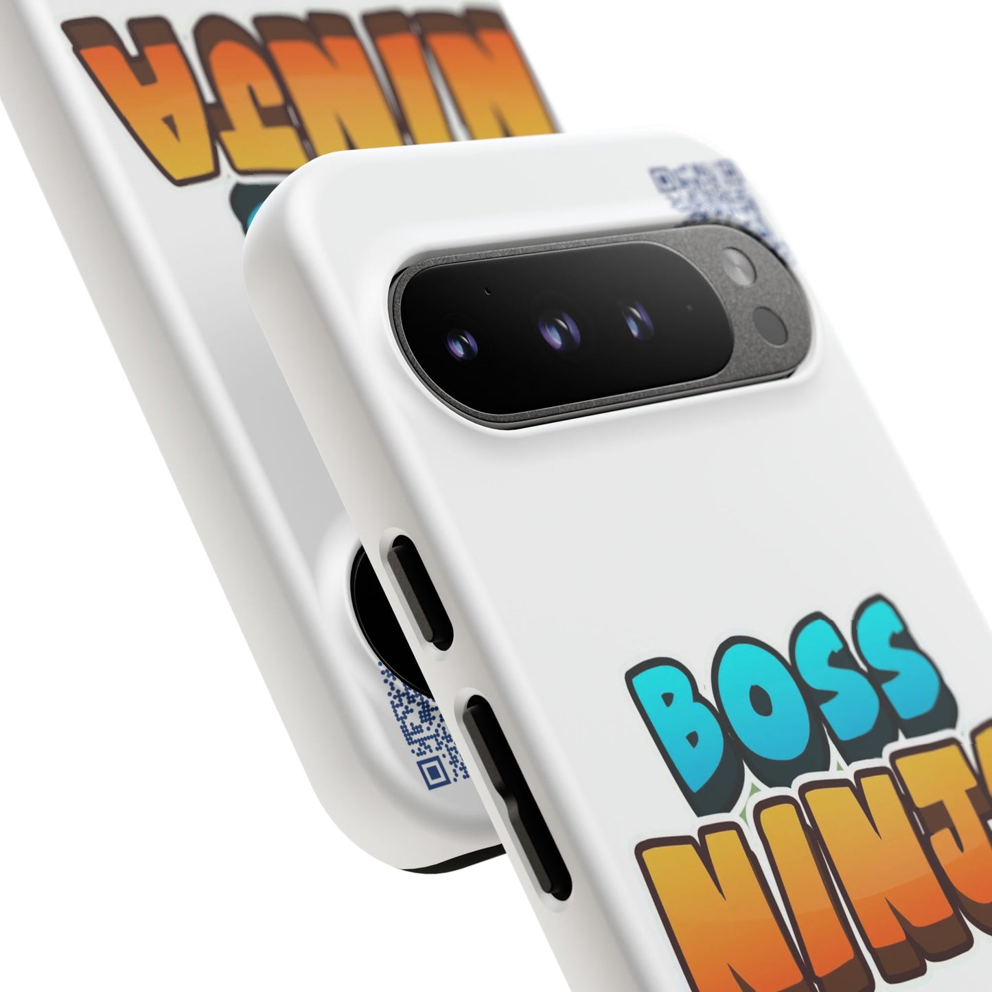 Boss Ninja Phone Case - Tough and Stylish Cover, Gamer Gift, Cool Phone Accessory, Fun Design, Unique Tech Protection