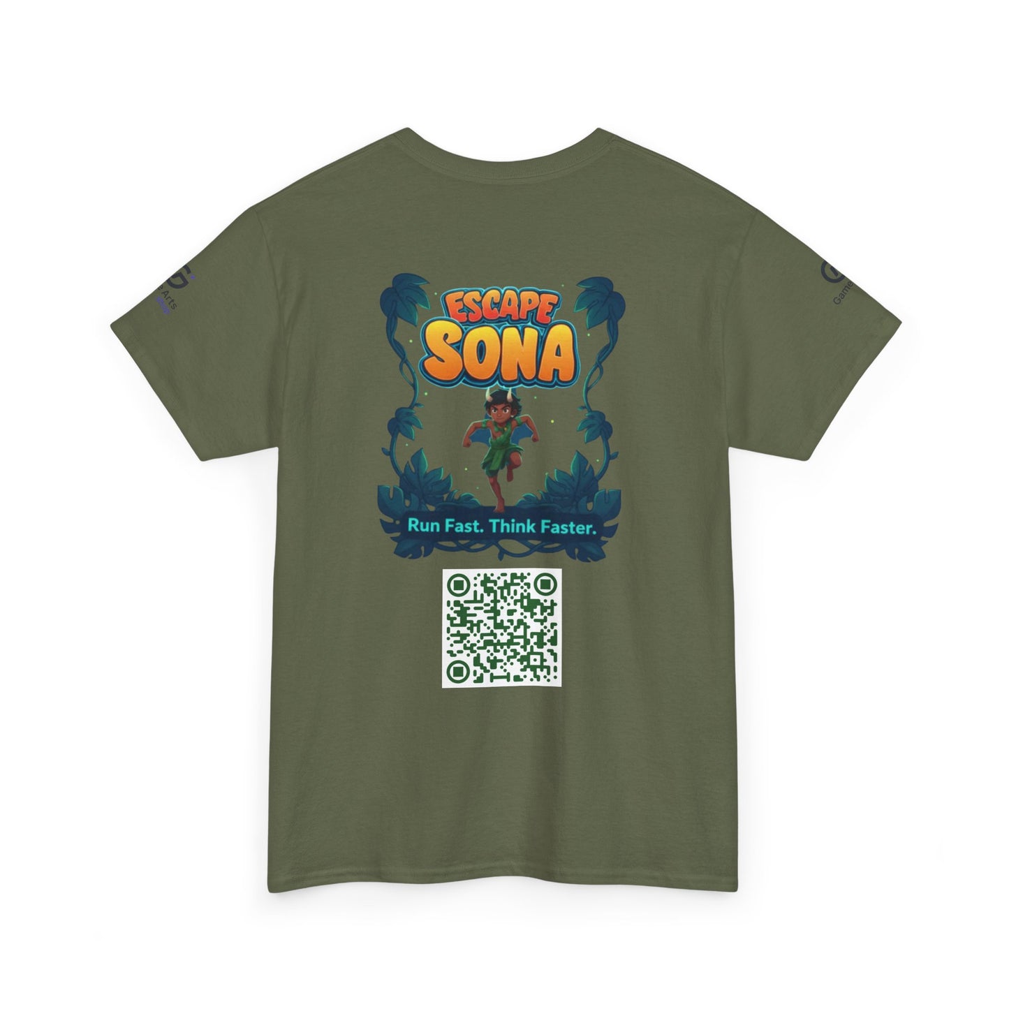 Escape Sona Adventure Tee, Unisex Cotton T-Shirt, Jungle Theme Shirt, Gift for Adventure Lovers, Fun Escape Room Shirt
