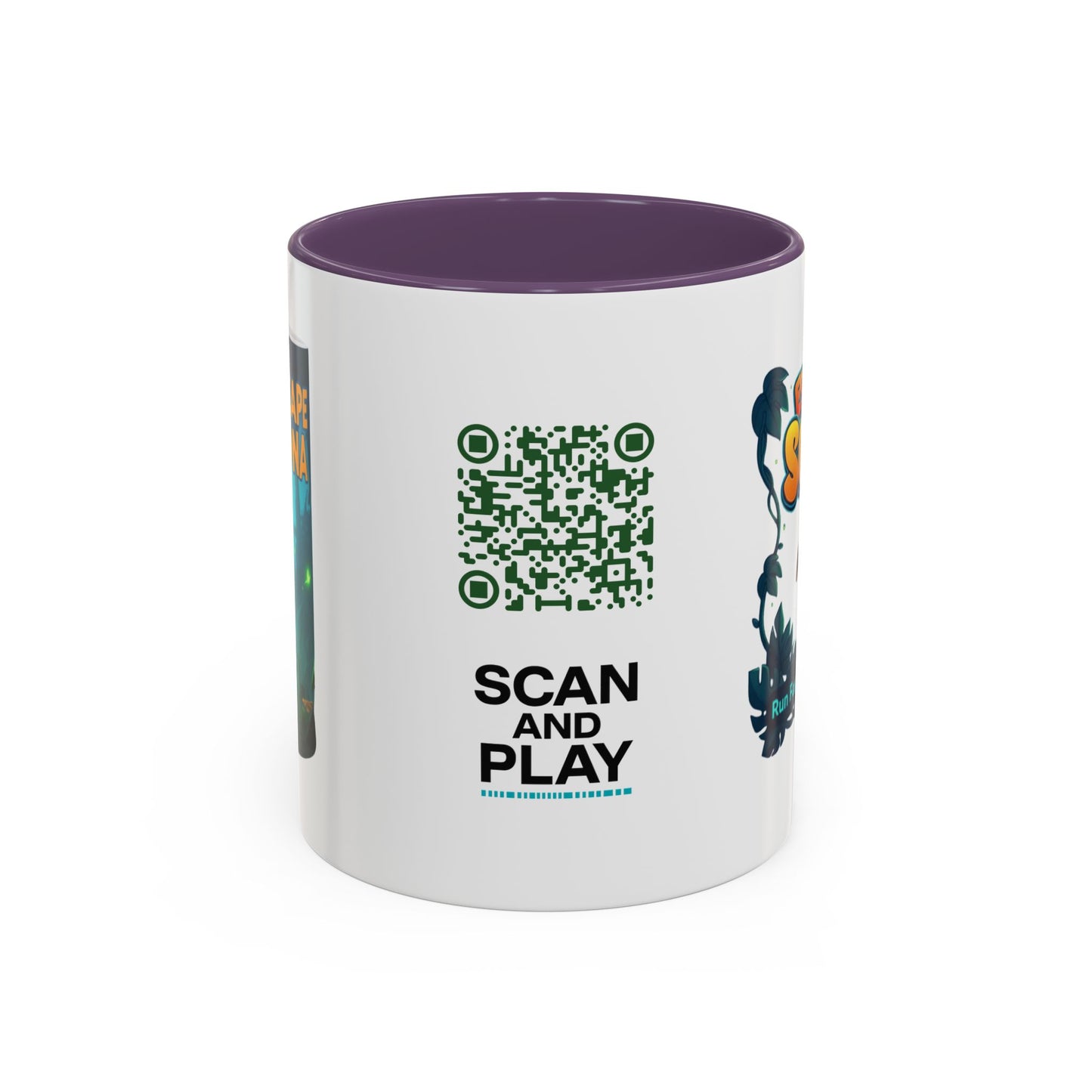 MahaSona Accent Mug – Sip in Style, Escape in Spirit - Whimsical Gift , Fun Drinkware, Perfect for Birthdays, Holidays, Office Decor