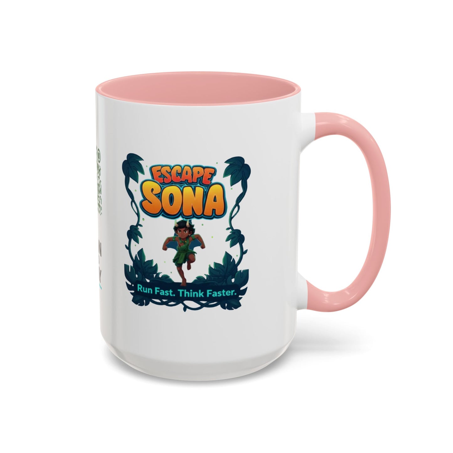 MahaSona Accent Mug – Sip in Style, Escape in Spirit - Whimsical Gift , Fun Drinkware, Perfect for Birthdays, Holidays, Office Decor