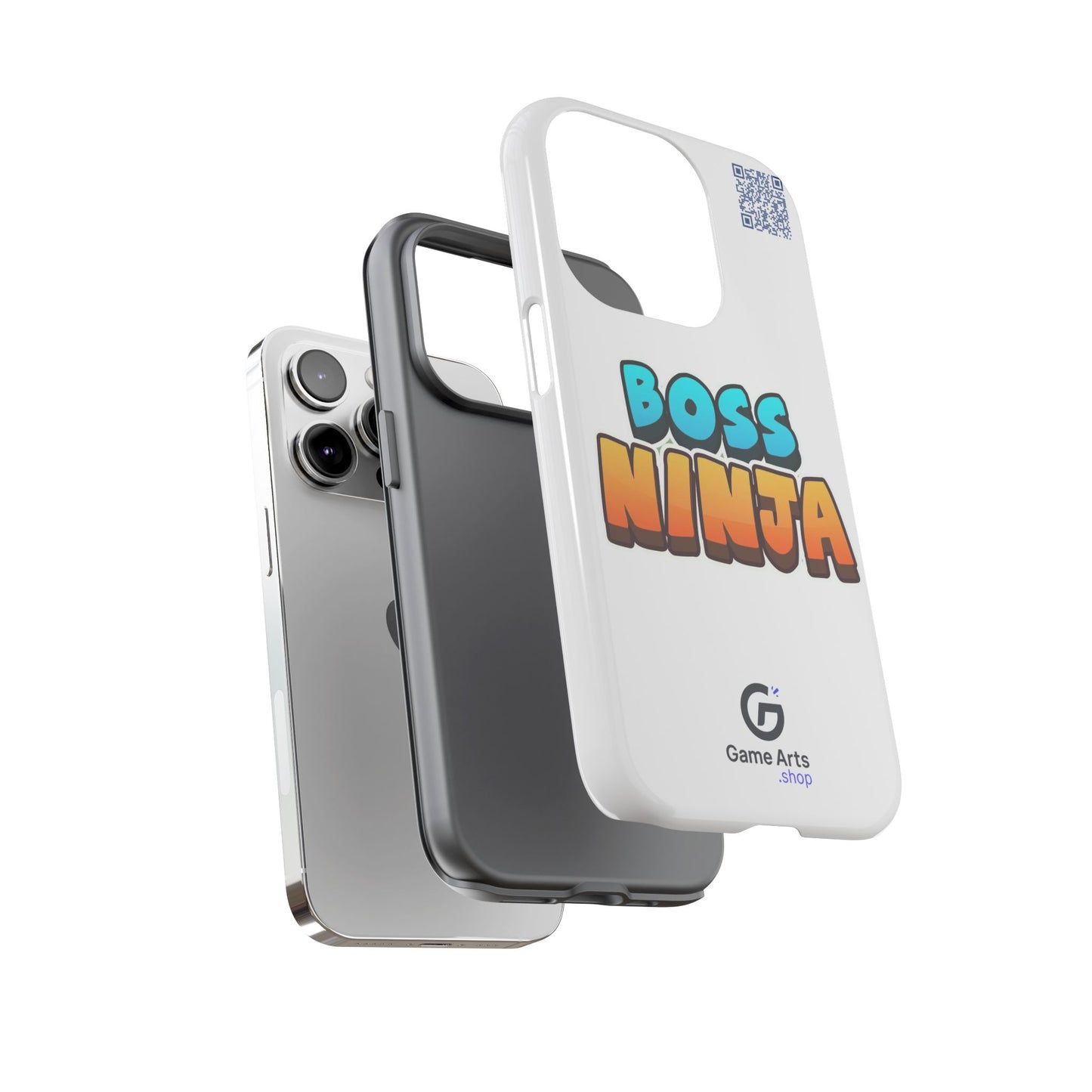 Boss Ninja Phone Case - Tough and Stylish Cover, Gamer Gift, Cool Phone Accessory, Fun Design, Unique Tech Protection