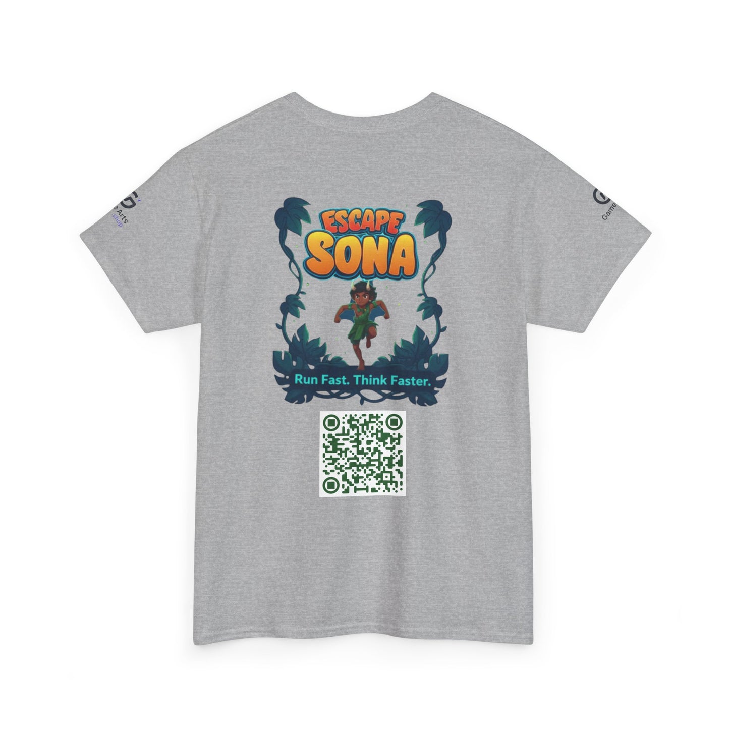 Escape Sona Adventure Tee, Unisex Cotton T-Shirt, Jungle Theme Shirt, Gift for Adventure Lovers, Fun Escape Room Shirt
