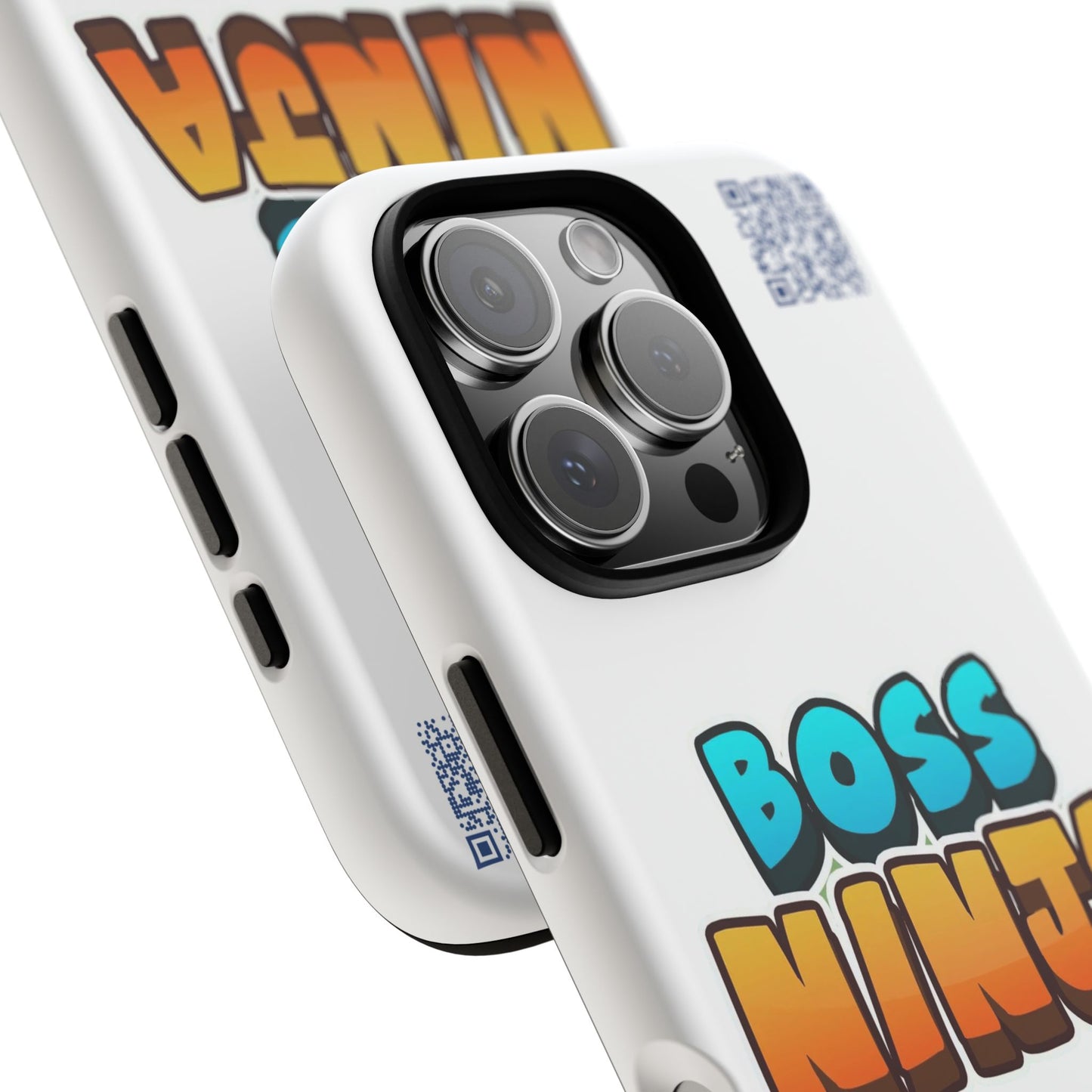 Boss Ninja Phone Case - Tough and Stylish Cover, Gamer Gift, Cool Phone Accessory, Fun Design, Unique Tech Protection