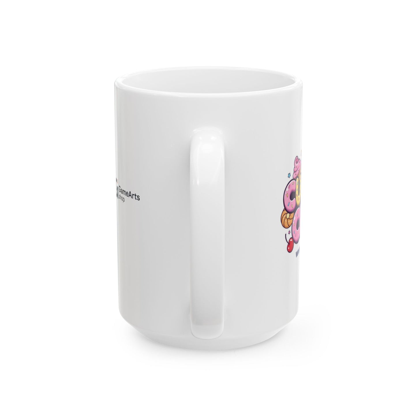 Cupcake Craze Ceramic Mug - Fun Coffee Cup, Gift for Bakers, Kitchen Decor, Birthday Party Essential, Sweet Treat Lover