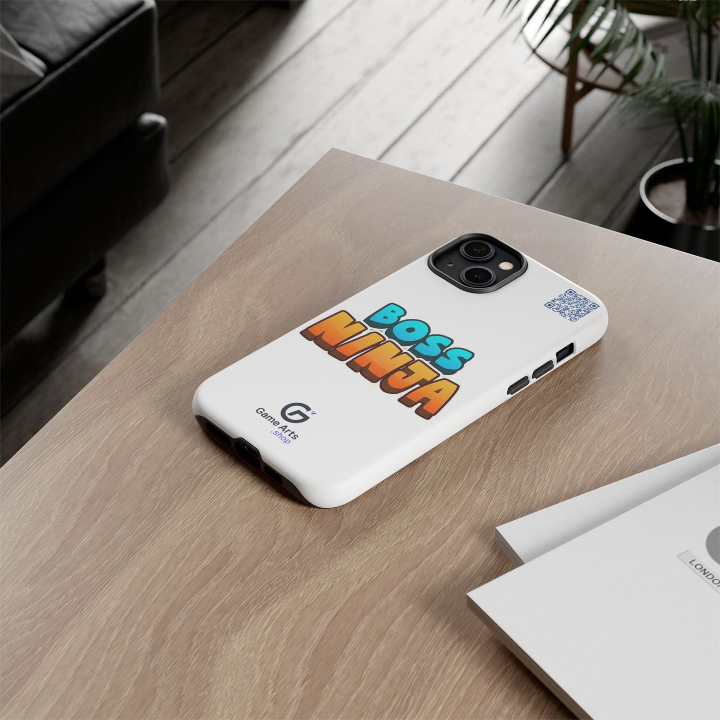 Boss Ninja Phone Case - Tough and Stylish Cover, Gamer Gift, Cool Phone Accessory, Fun Design, Unique Tech Protection