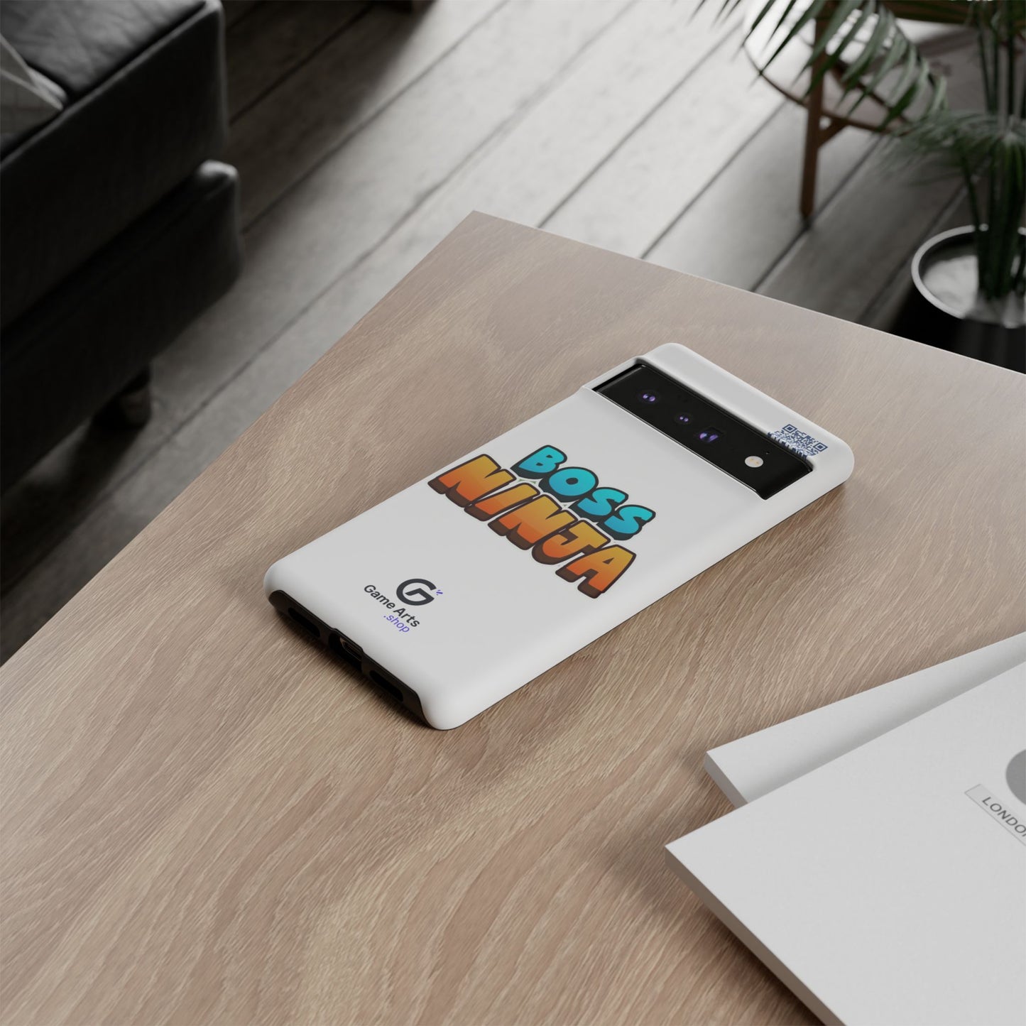 Boss Ninja Phone Case - Tough and Stylish Cover, Gamer Gift, Cool Phone Accessory, Fun Design, Unique Tech Protection