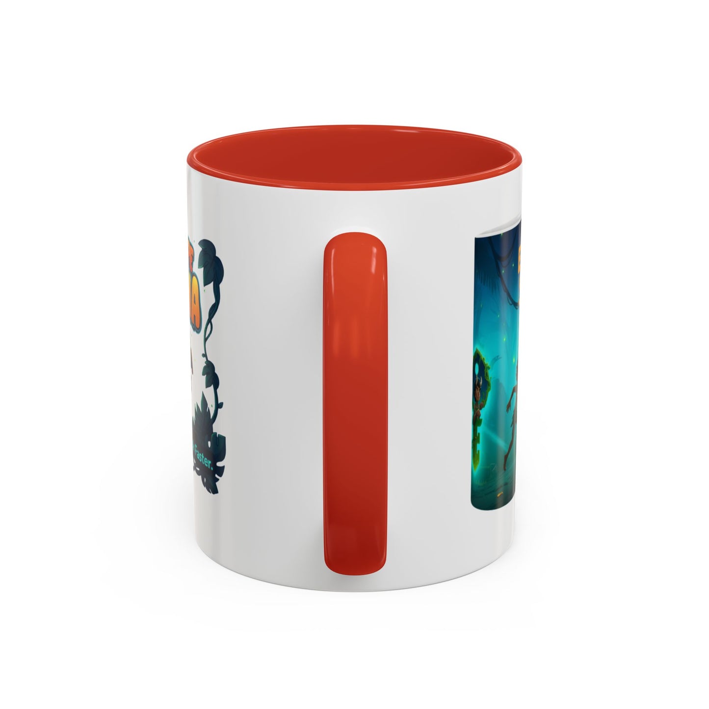 MahaSona Accent Mug – Sip in Style, Escape in Spirit - Whimsical Gift , Fun Drinkware, Perfect for Birthdays, Holidays, Office Decor
