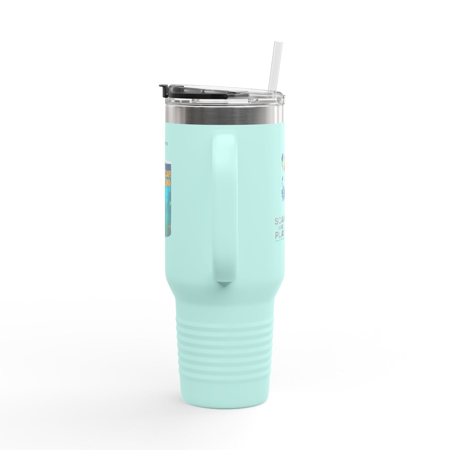 Escape to Adventure Insulated Travel Mug, 40oz | Ideal for Outdoor Enthusiasts, Gifts for Travelers, Motivational Coffee Cup, [...]