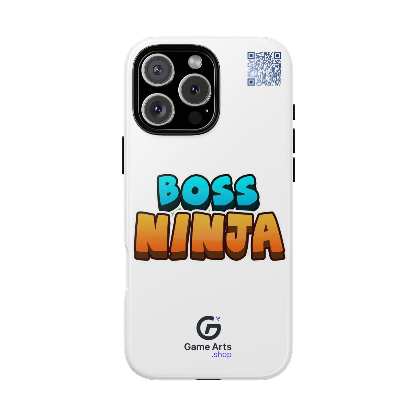 Boss Ninja Phone Case - Tough and Stylish Cover, Gamer Gift, Cool Phone Accessory, Fun Design, Unique Tech Protection