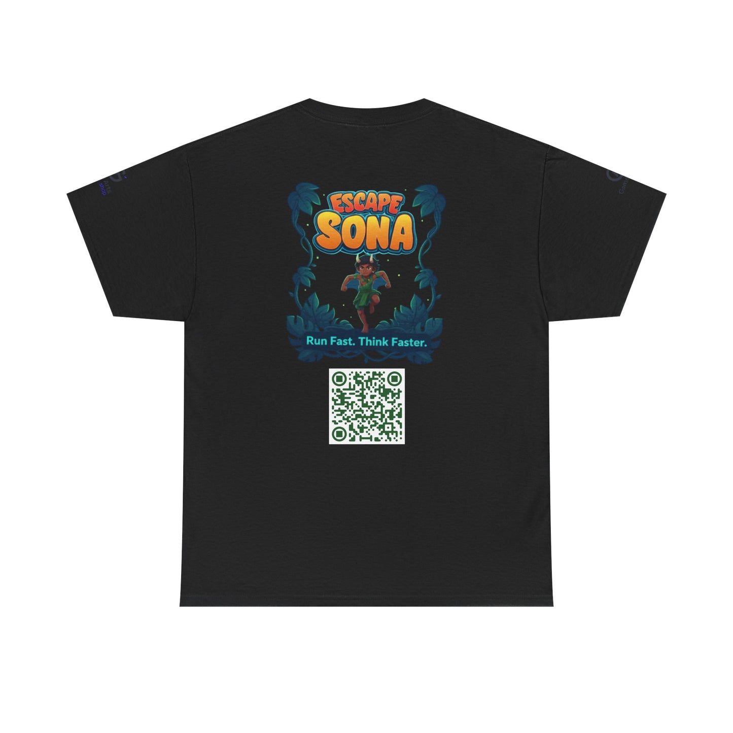 Escape Sona Adventure Tee, Unisex Cotton T-Shirt, Jungle Theme Shirt, Gift for Adventure Lovers, Fun Escape Room Shirt