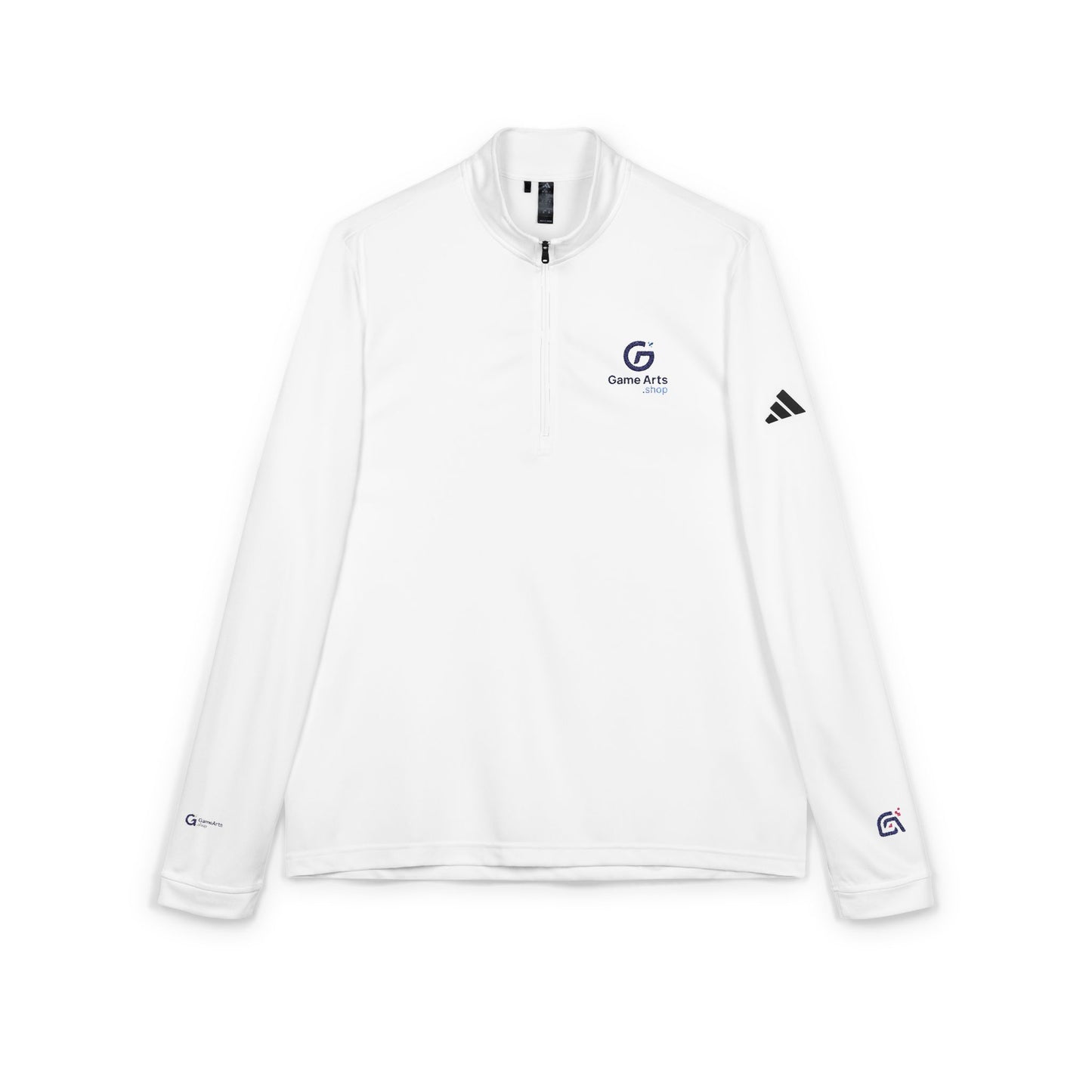 Adidas® Embroidered Quarter-Zip Pullover - Perfect for Sports, Casual Wear, Gifts, Outdoor Activities, Team Events