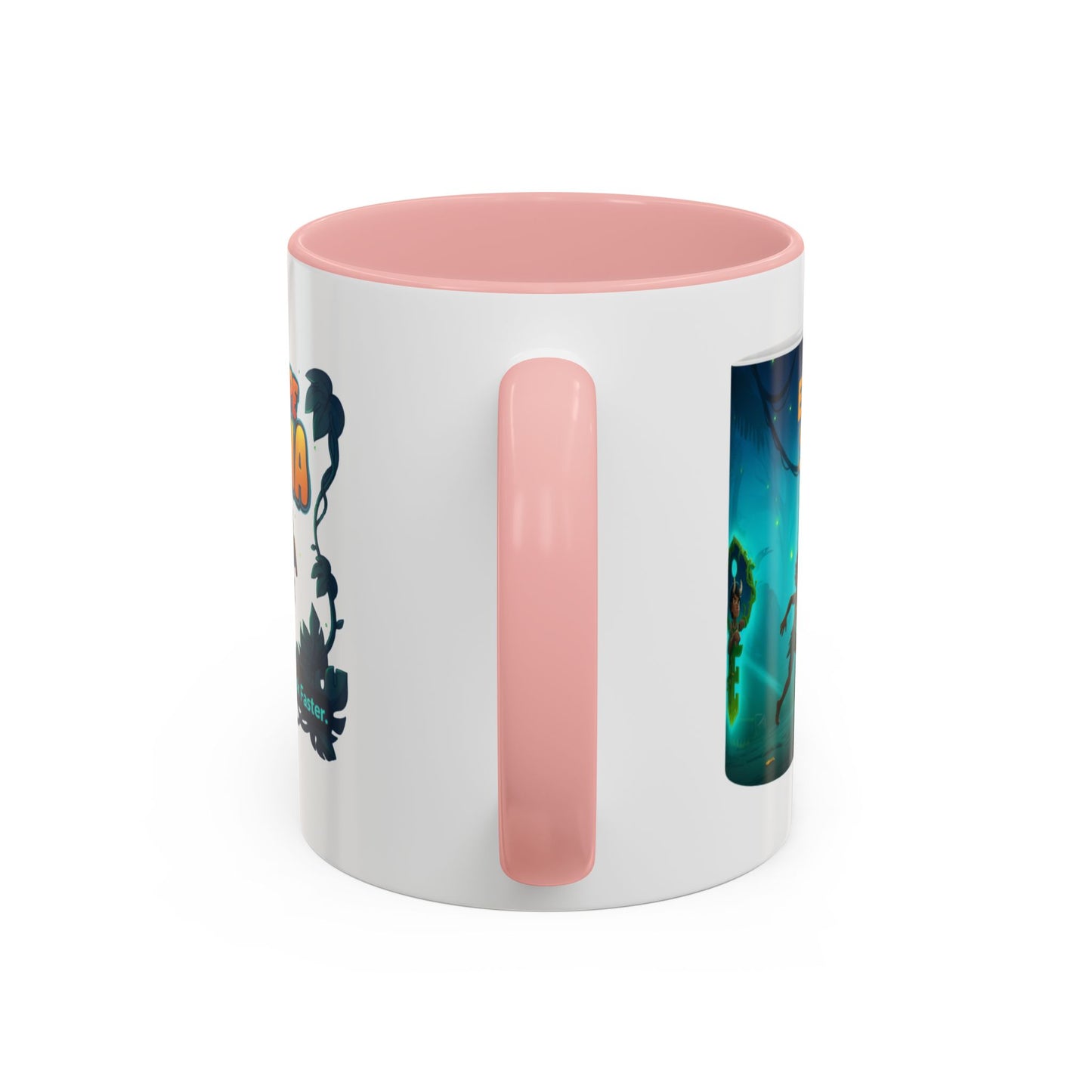 MahaSona Accent Mug – Sip in Style, Escape in Spirit - Whimsical Gift , Fun Drinkware, Perfect for Birthdays, Holidays, Office Decor
