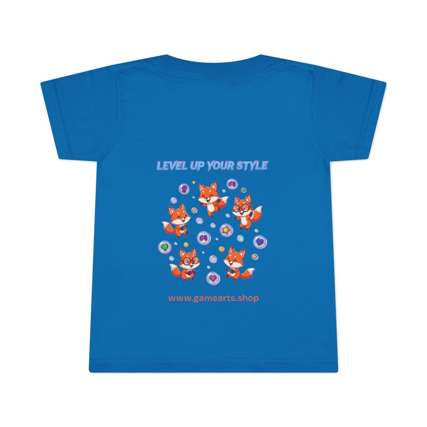 Bubble Fox Toddler Tee – Big Fun for Little Adventurers